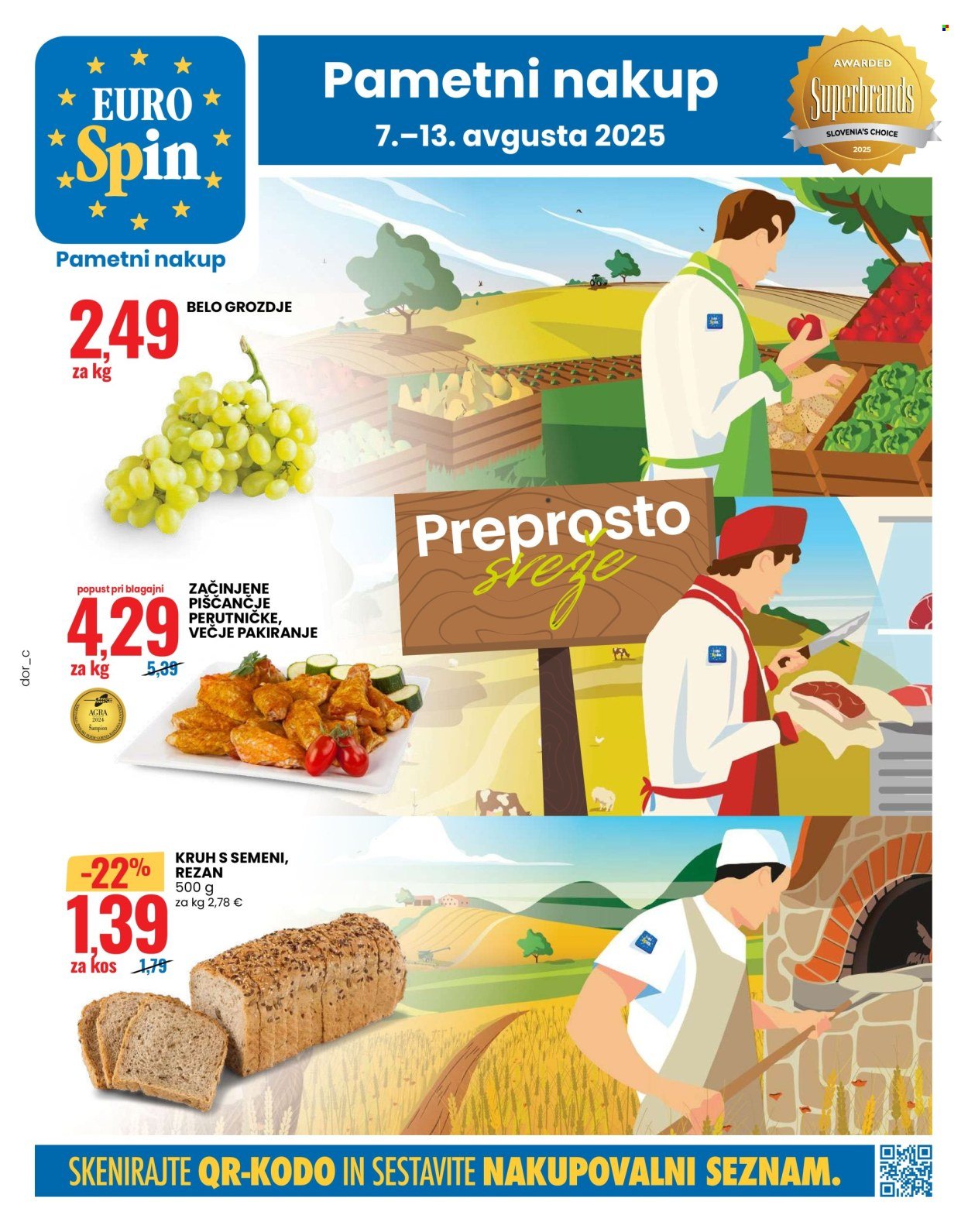 EUROSPIN katalog - Pametni nakup (2025-08-07 - 2025-08-13)