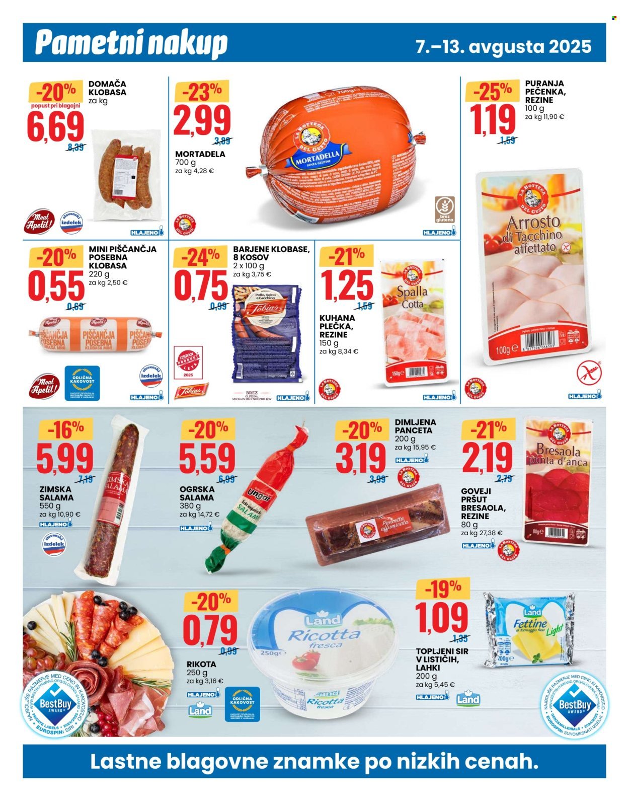 EUROSPIN katalog - Pametni nakup (2025-08-07 - 2025-08-13)