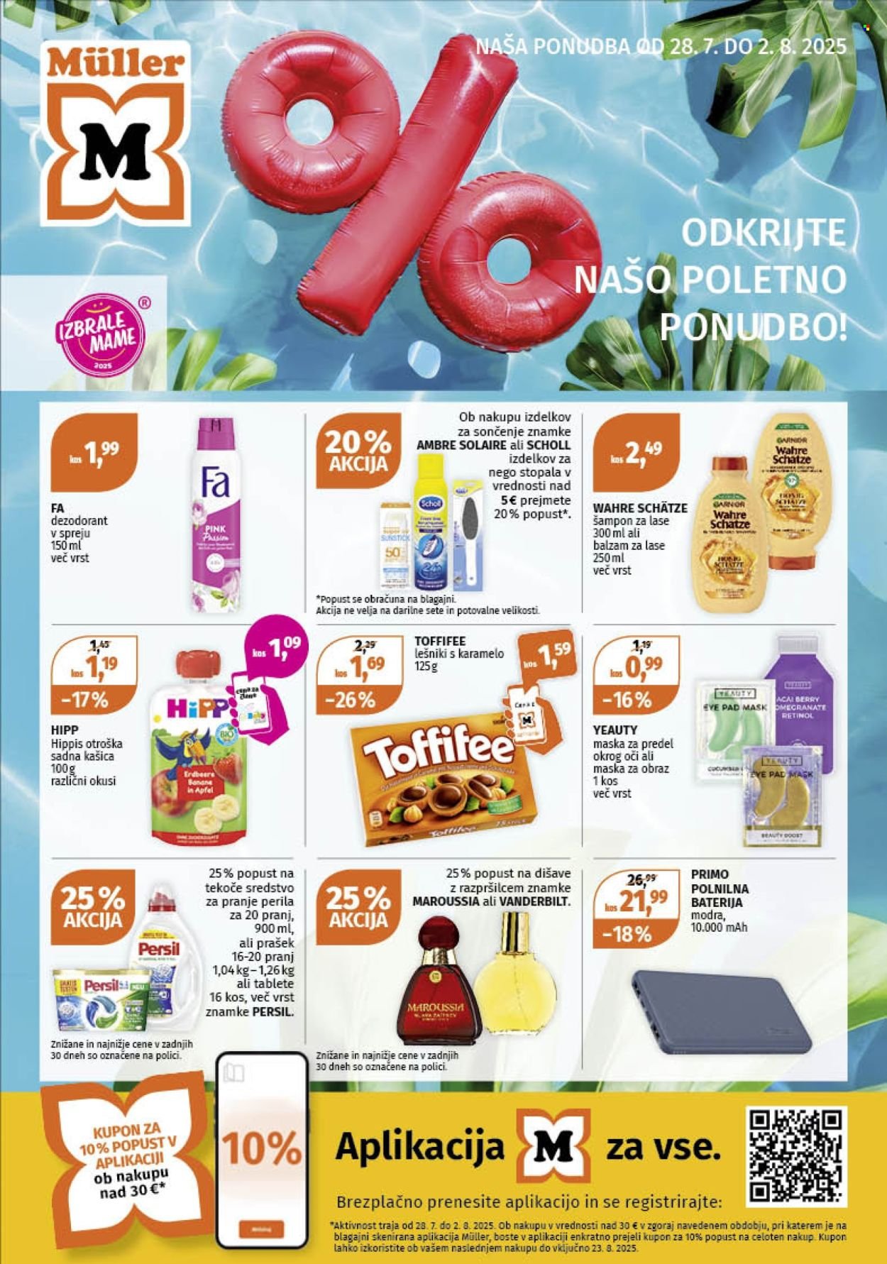 MÜLLER katalog - Ponudbe za majhne in velike (2025-07-28 - 2025-08-02)