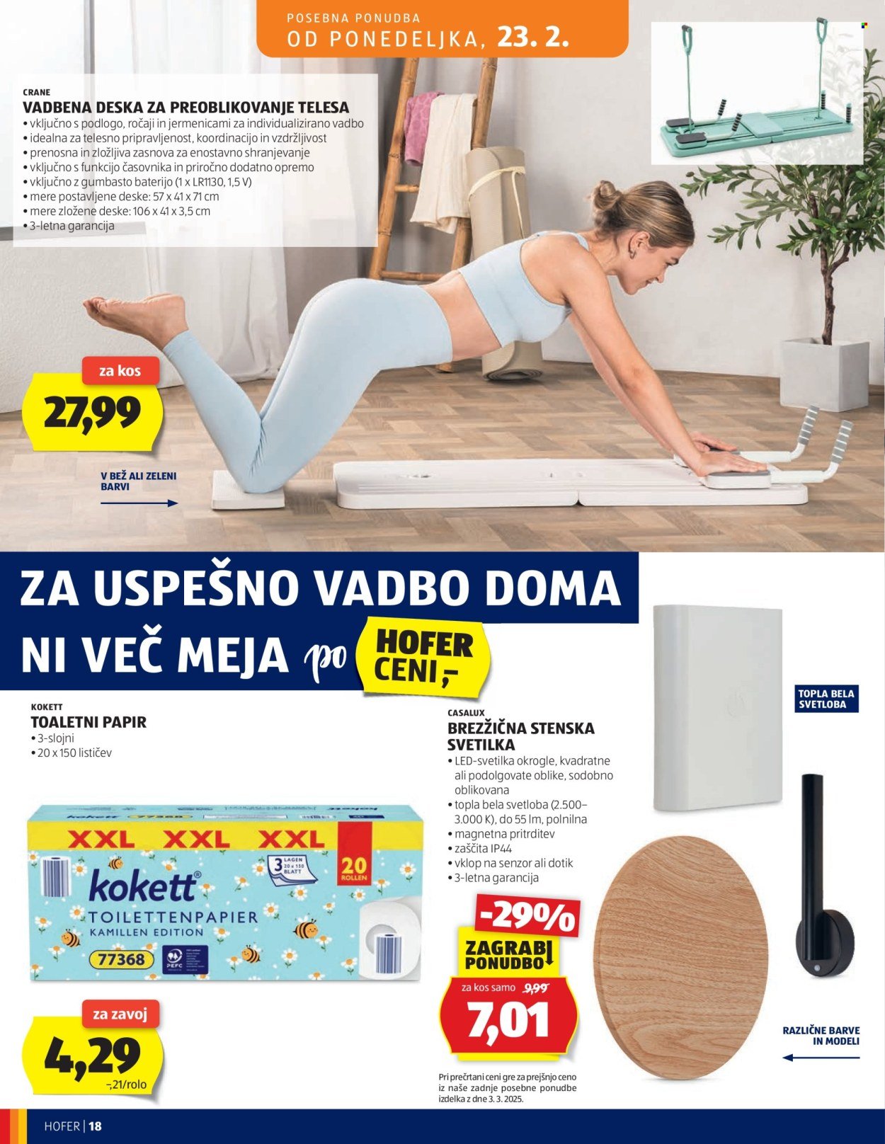 HOFER katalog - Od srede, 18. 2. 2026 (2026-02-18 - 2026-02-26)