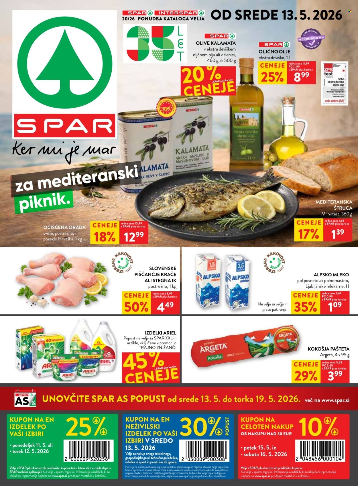 SPAR katalog - Od srede, 13. 5. 2026 (2026-05-13 - 2026-05-26)