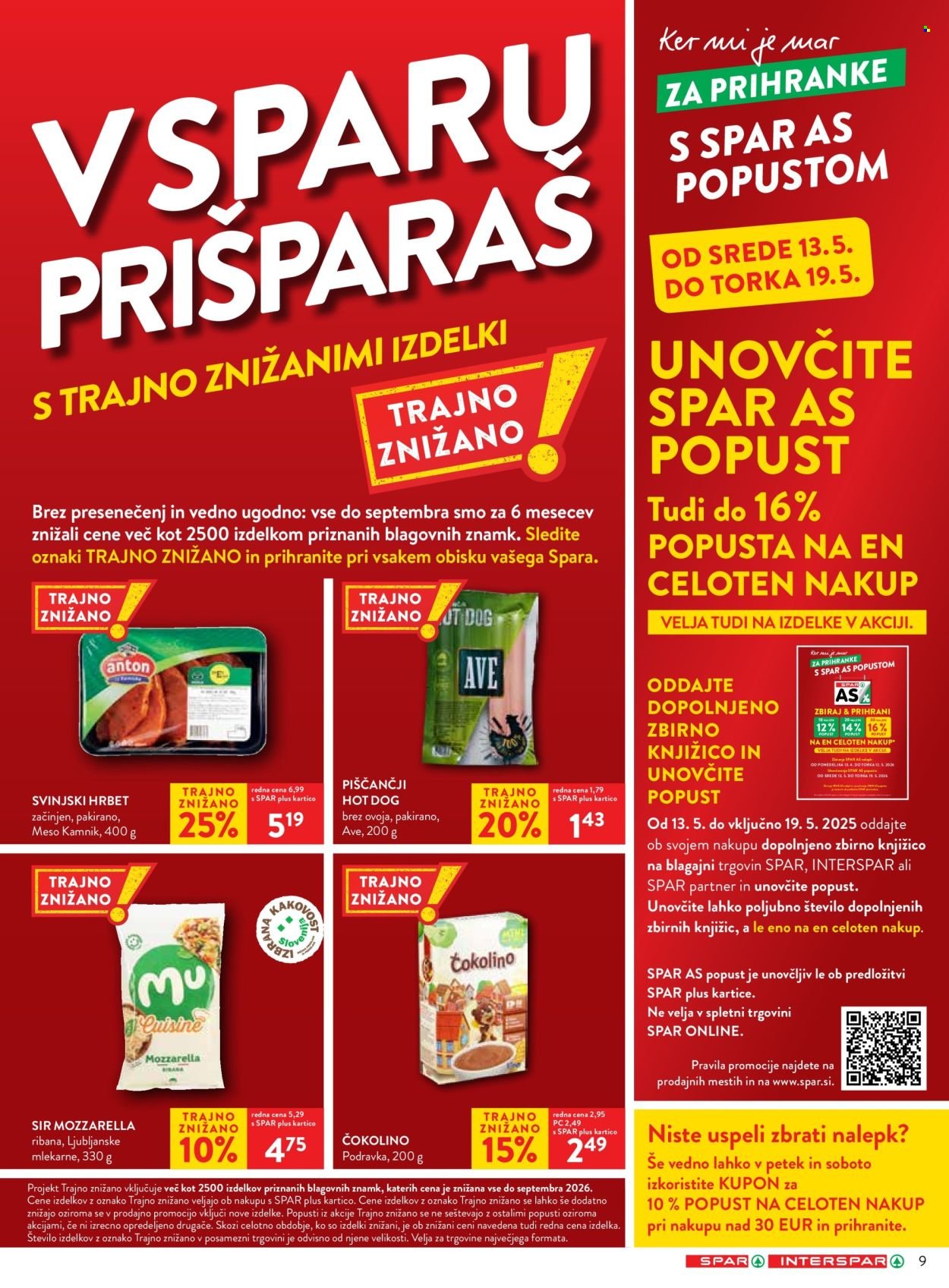 SPAR katalog - Od srede, 13. 5. 2026 (2026-05-13 - 2026-05-26)