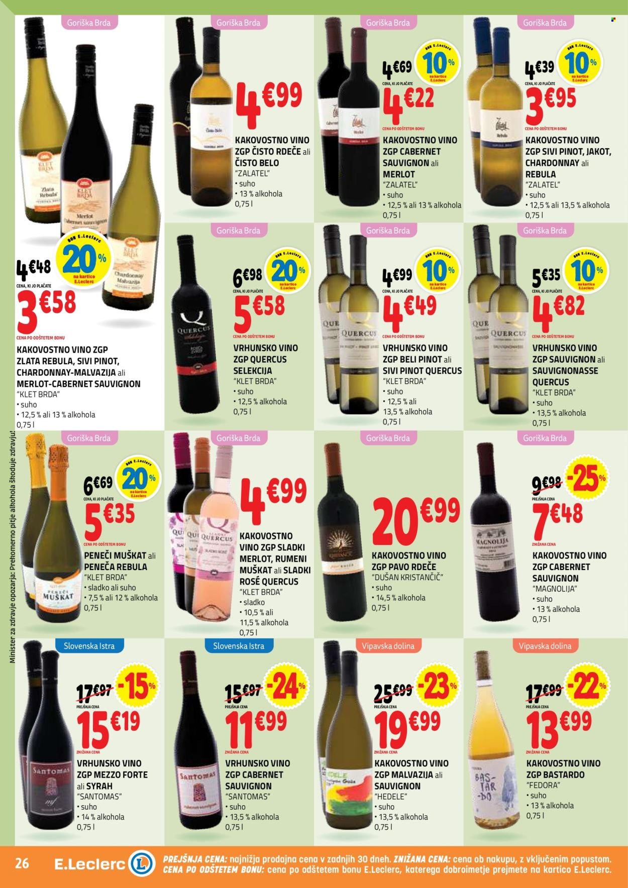 E.LECLERC katalog - Od srede, 25. 3. 2026 (2026-03-25 - 2026-04-04)