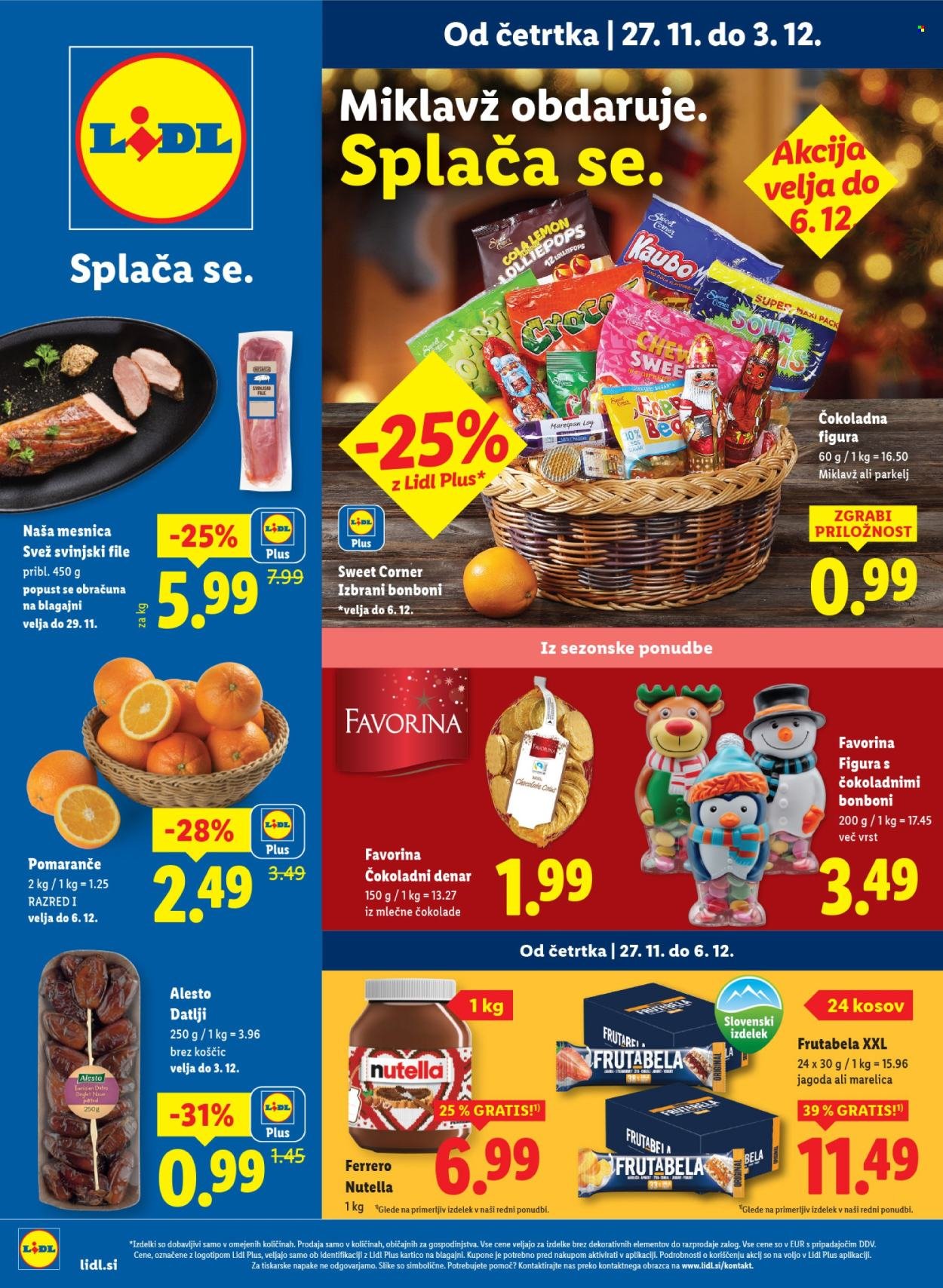 LIDL katalog - Od četrtka, 27. 11. 2025 (2025-11-27 - 2025-12-03)