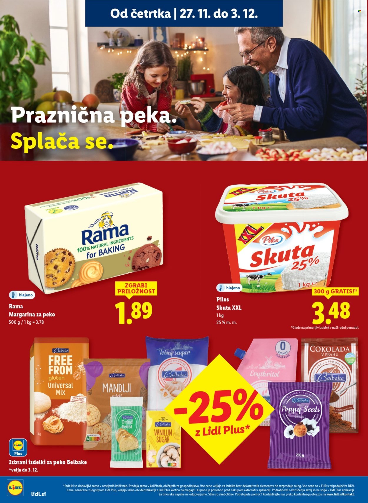 LIDL katalog - Od četrtka, 27. 11. 2025 (2025-11-27 - 2025-12-03)