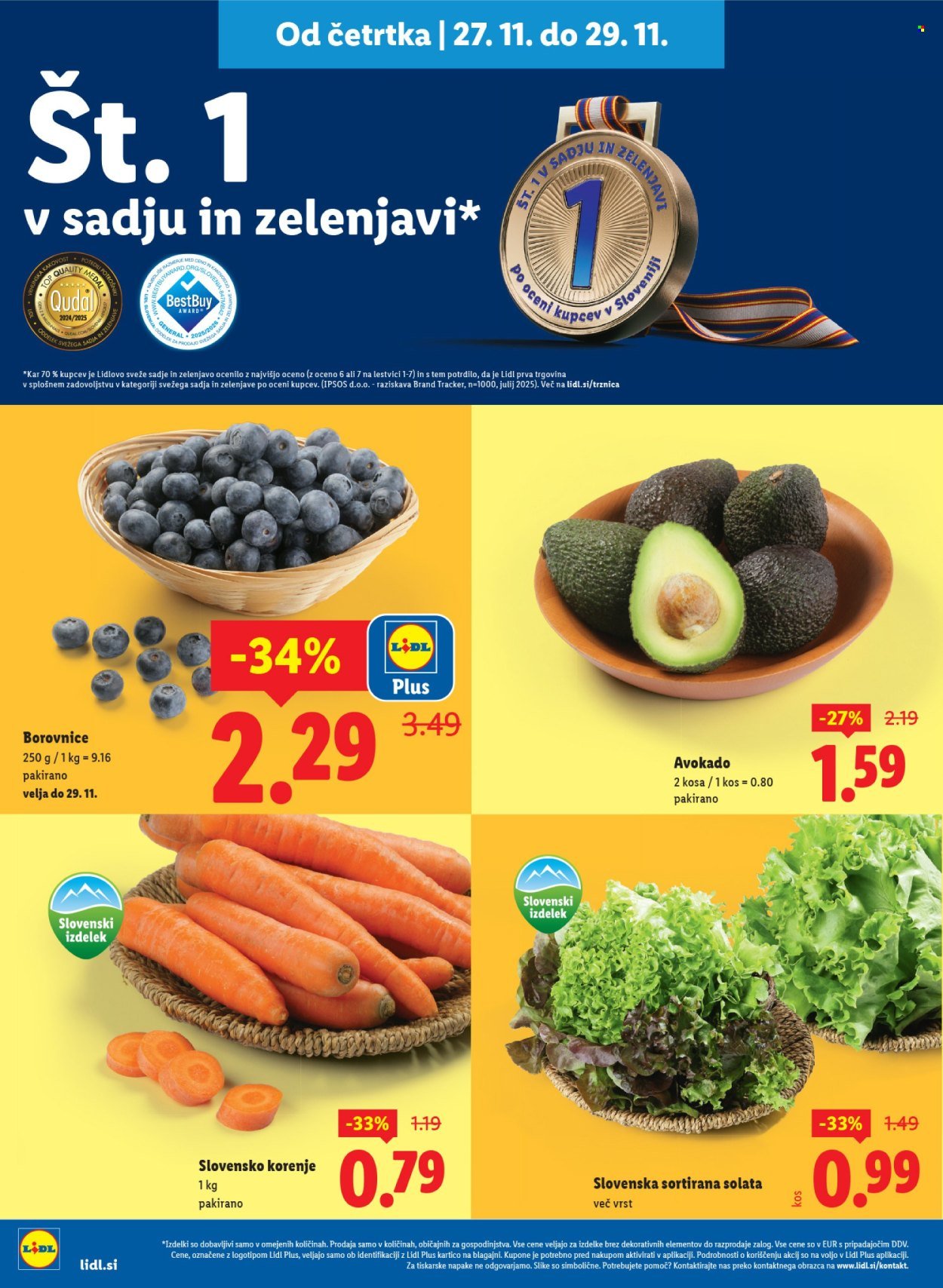 LIDL katalog - Od četrtka, 27. 11. 2025 (2025-11-27 - 2025-12-03)