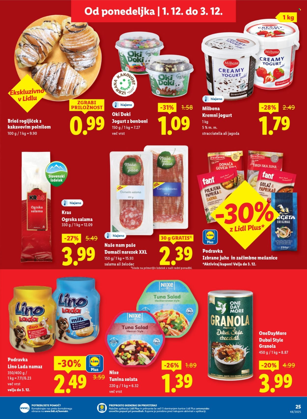 LIDL katalog - Od četrtka, 27. 11. 2025 (2025-11-27 - 2025-12-03)