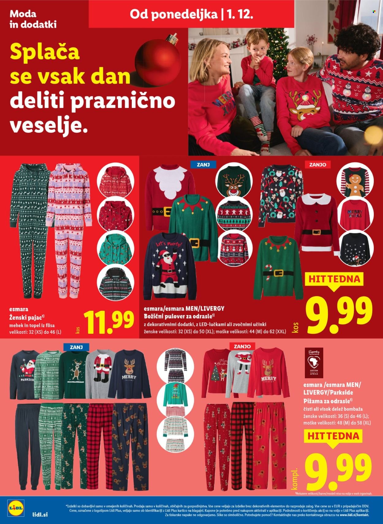 LIDL katalog - Od četrtka, 27. 11. 2025 (2025-11-27 - 2025-12-03)