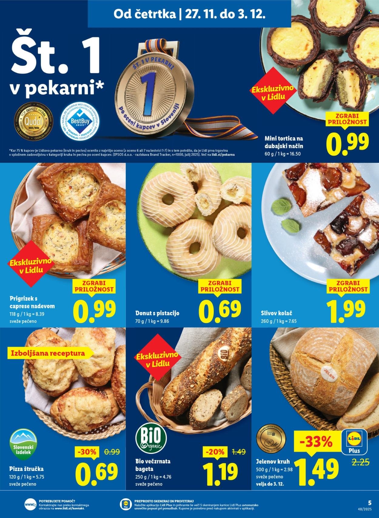 LIDL katalog - Od četrtka, 27. 11. 2025 (2025-11-27 - 2025-12-03)