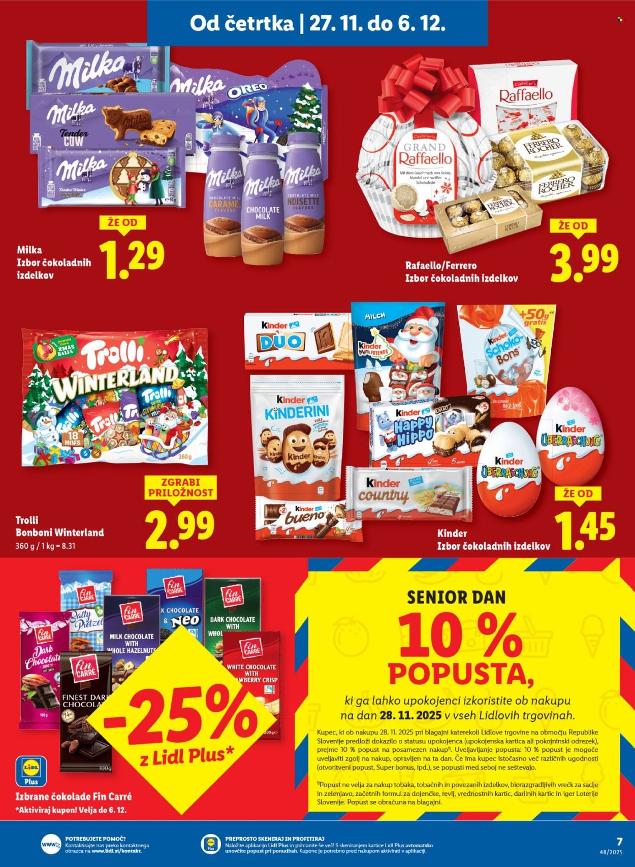 LIDL katalog - Od četrtka, 27. 11. 2025 (2025-11-27 - 2025-12-03)