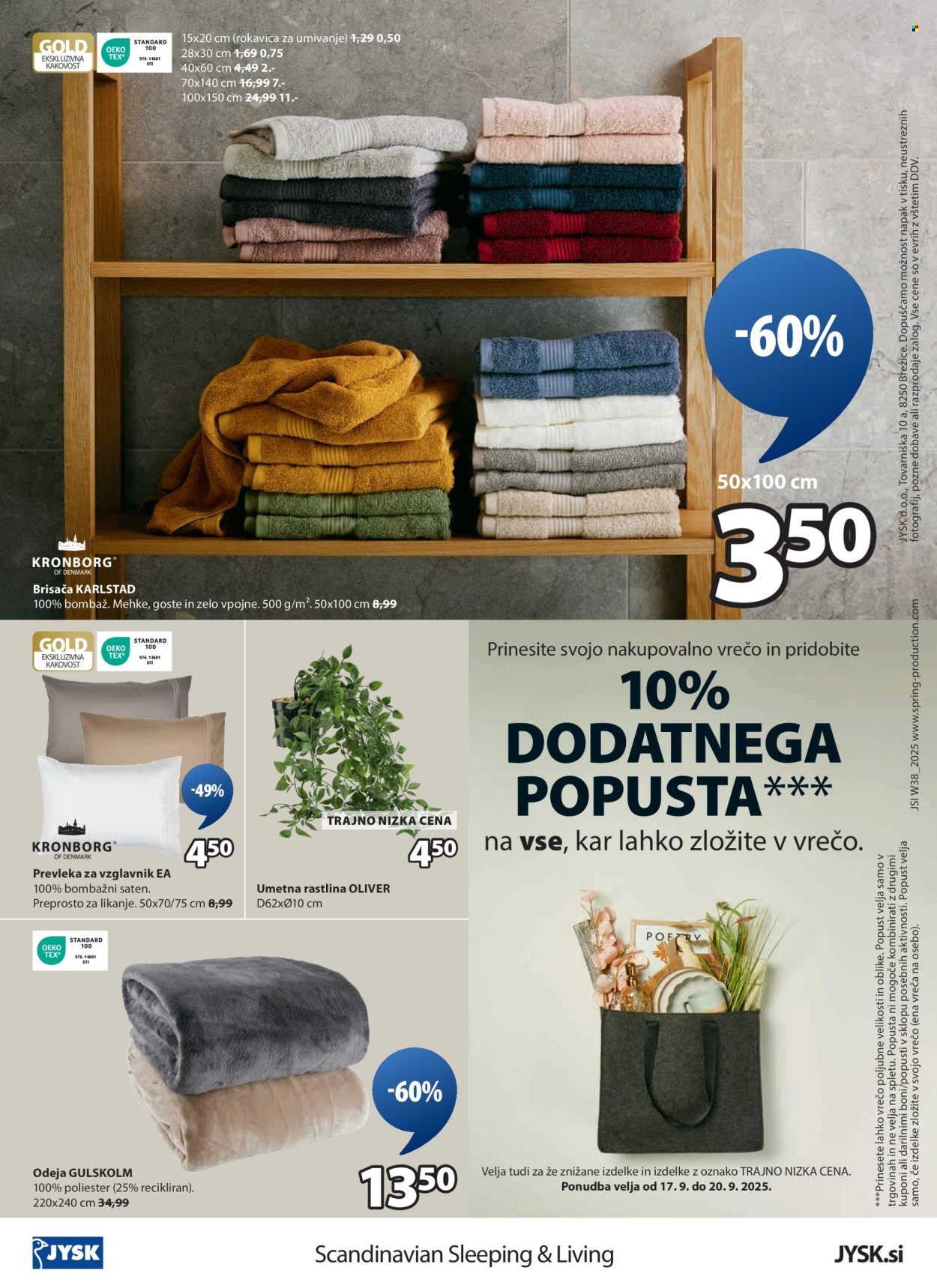 JYSK katalog - Od srede, 17. 9. 2025 (2025-09-17 - 2025-10-14)