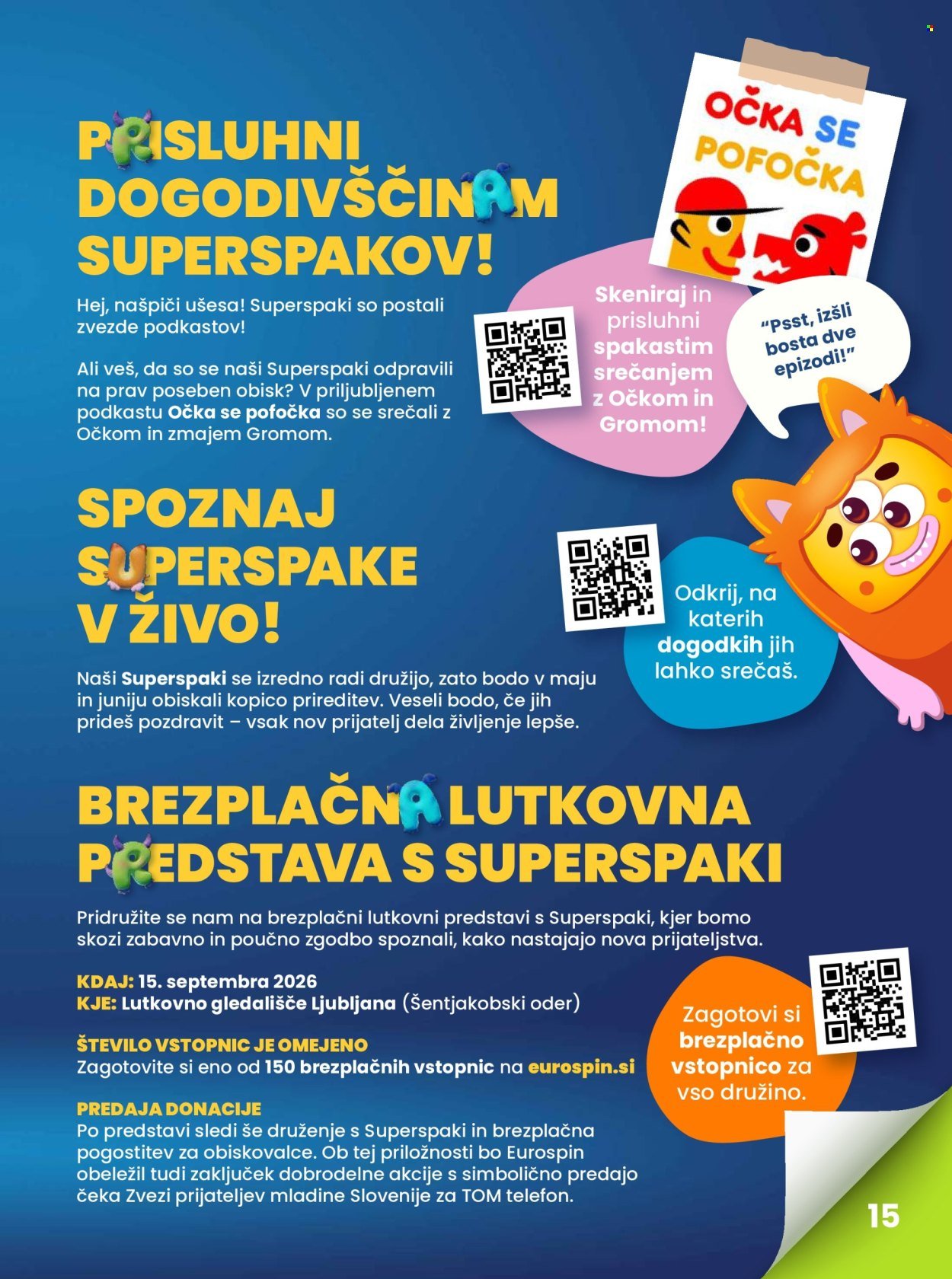 EUROSPIN katalog - Brošura Superspaki - Eurospinova dobrodelna akcija (2026-04-09 - 2026-04-30)