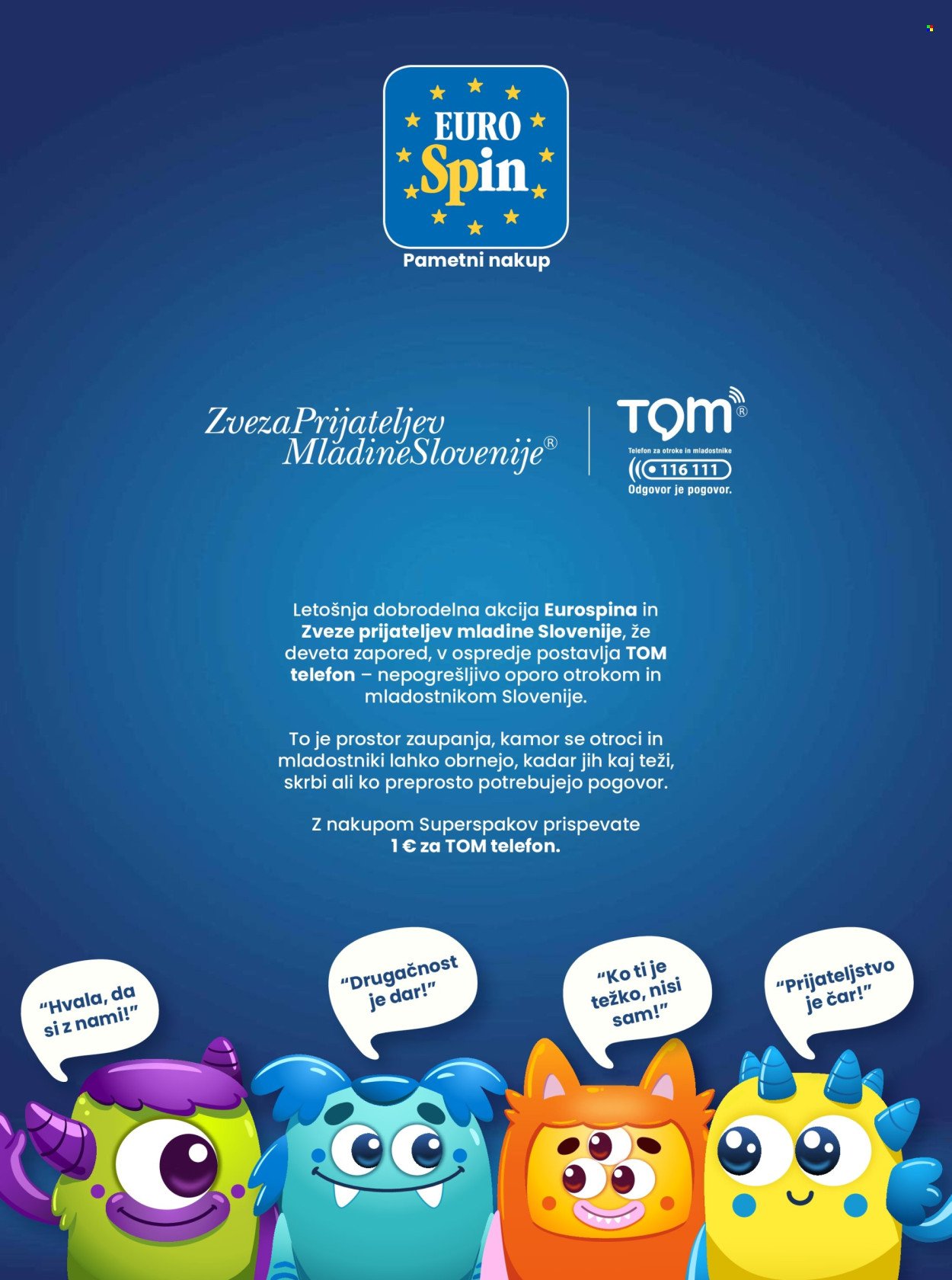 EUROSPIN katalog - Brošura Superspaki - Eurospinova dobrodelna akcija (2026-04-09 - 2026-04-30)