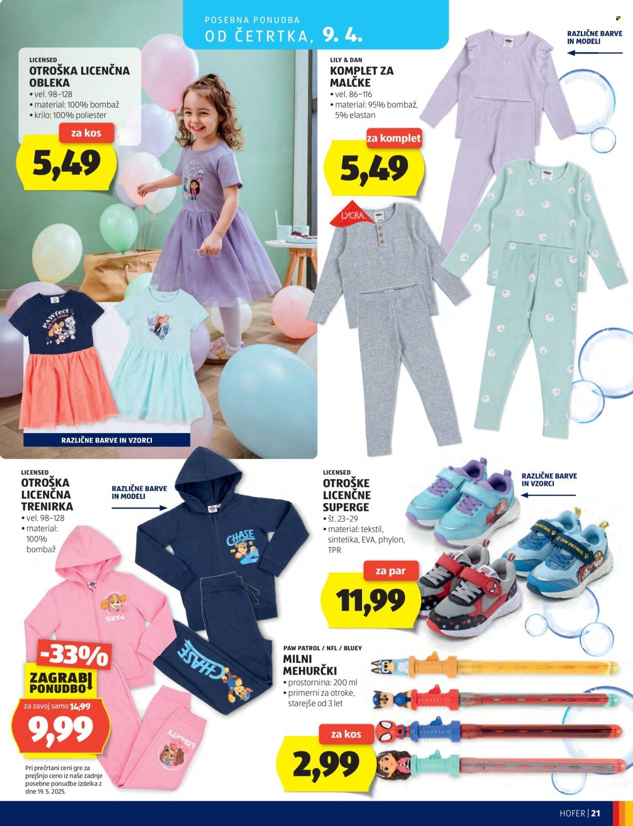 HOFER katalog - Od srede, 1. 4. 2026 (2026-04-01 - 2026-04-09)