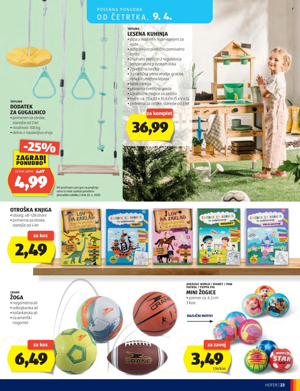 HOFER katalog - Od srede, 1. 4. 2026 (2026-04-01 - 2026-04-09)
