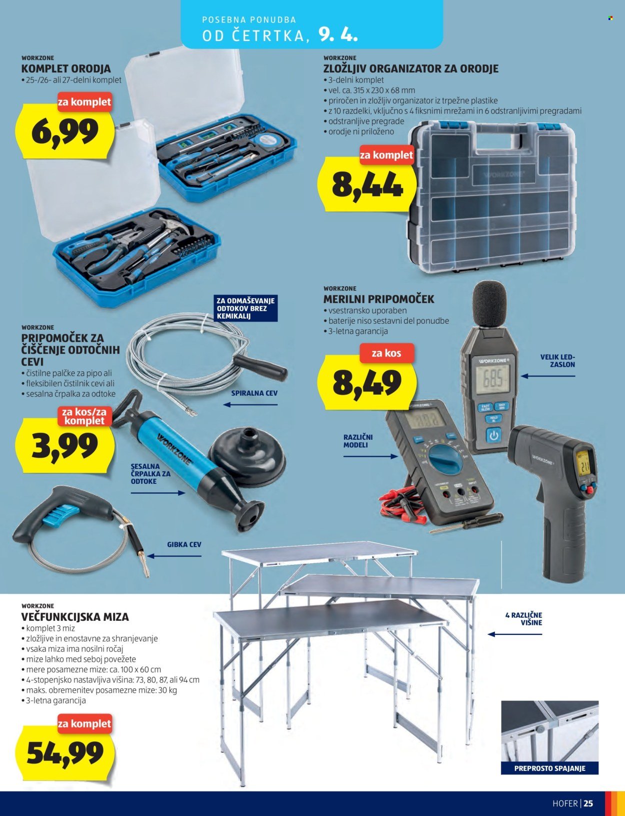 HOFER katalog - Od srede, 1. 4. 2026 (2026-04-01 - 2026-04-09)