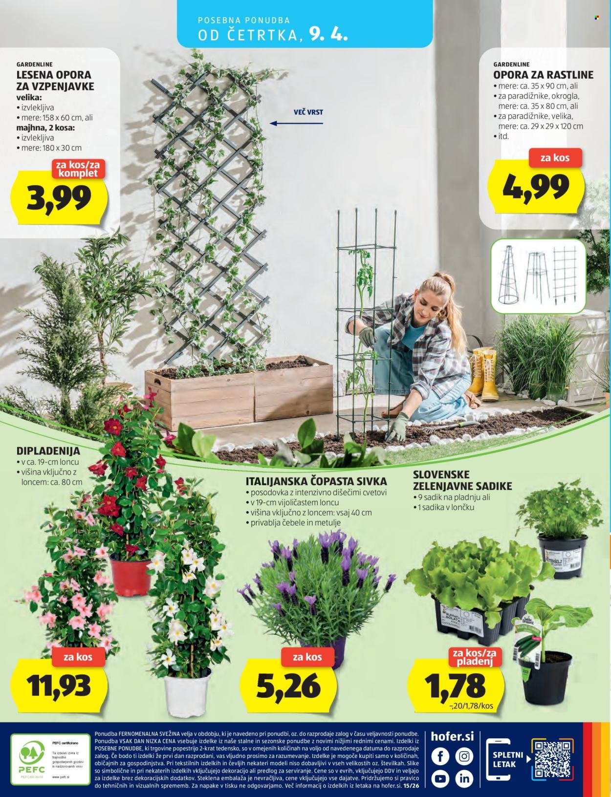 HOFER katalog - Od srede, 1. 4. 2026 (2026-04-01 - 2026-04-09)