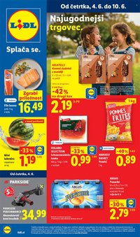 LIDL katalog - Od četrtka, 4. 6. 2026