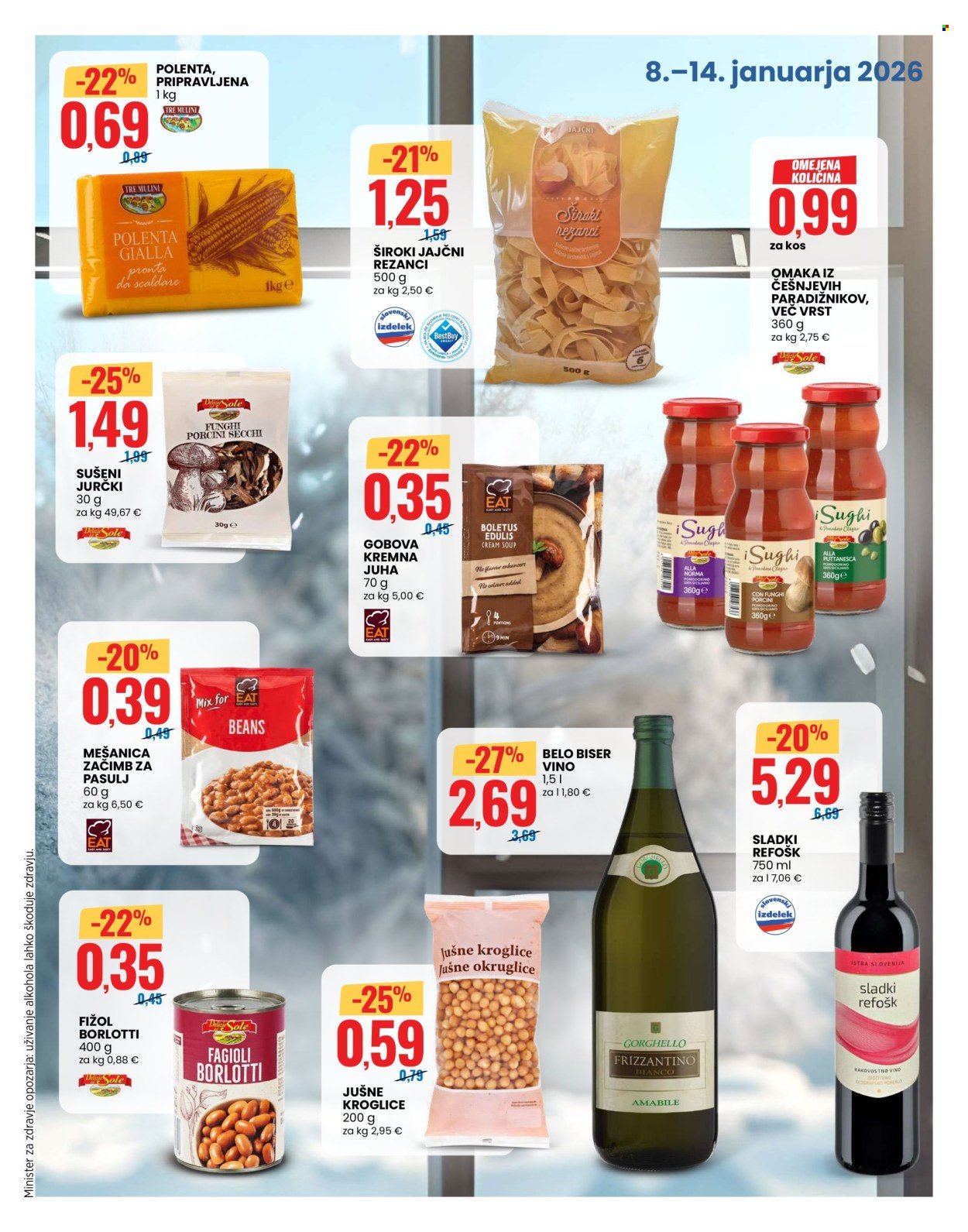 EUROSPIN katalog - Zimske dobrote (2026-01-08 - 2026-01-14)