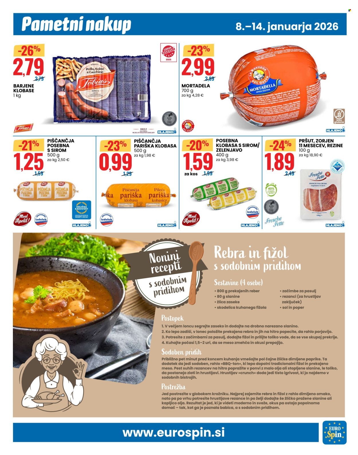 EUROSPIN katalog - Zimske dobrote (2026-01-08 - 2026-01-14)