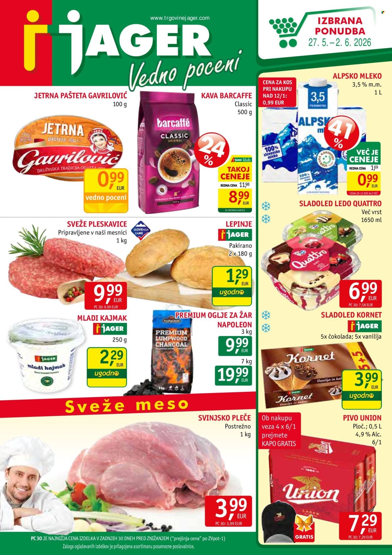JAGER katalog - Katalog živila (2026-05-27 - 2026-06-02)