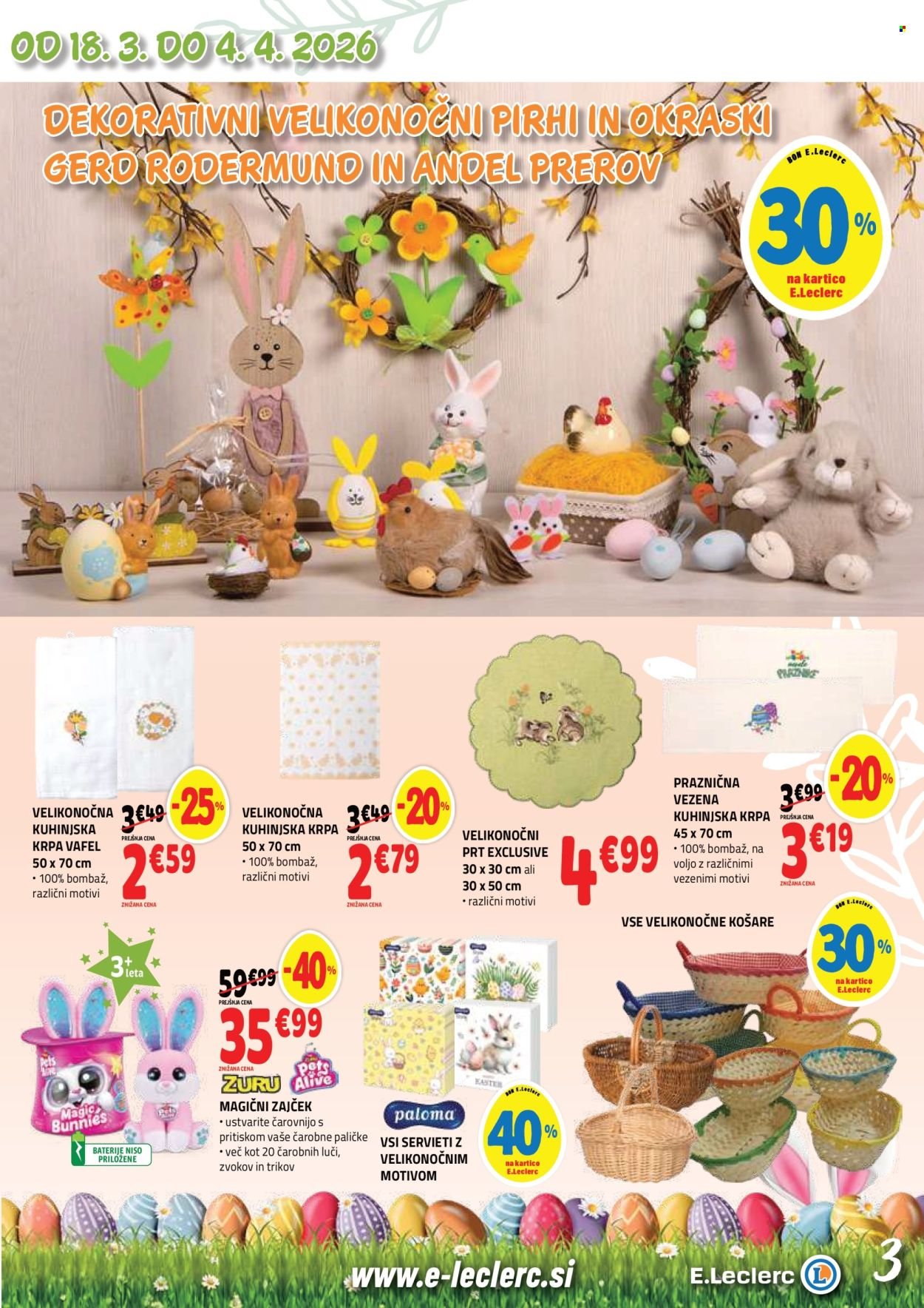 E.LECLERC katalog - Katalog Darila (2026-03-18 - 2026-04-04)