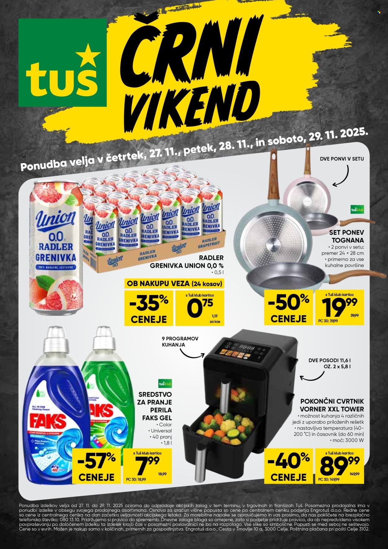 TUŠ katalog - VIKEND AKCIJA (2025-11-27 - 2025-11-29)