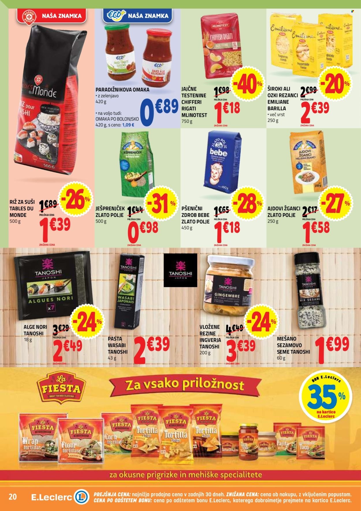 E.LECLERC katalog - Od srede, 1. 4. 2026 (2026-04-01 - 2026-04-11)