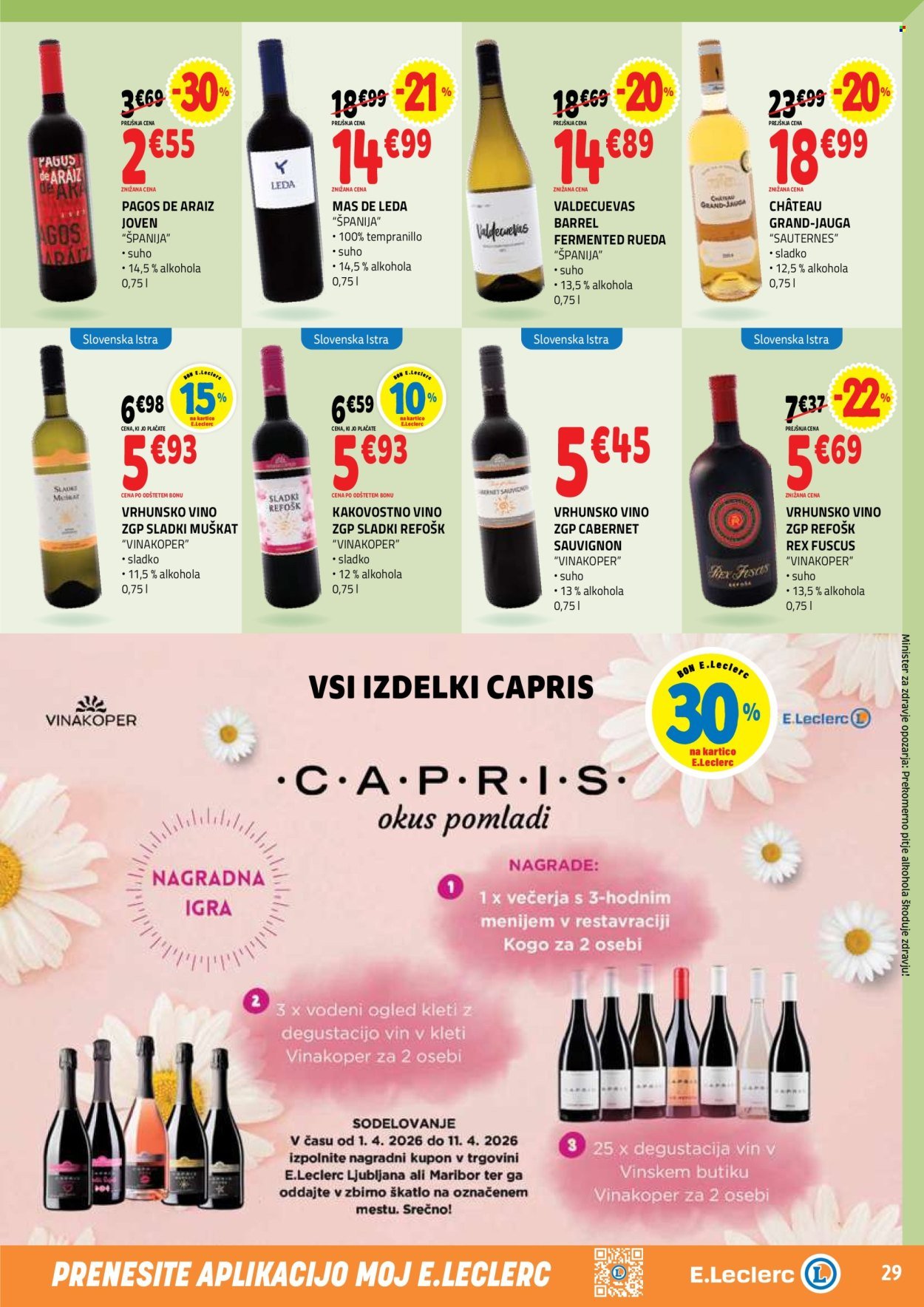 E.LECLERC katalog - Od srede, 1. 4. 2026 (2026-04-01 - 2026-04-11)
