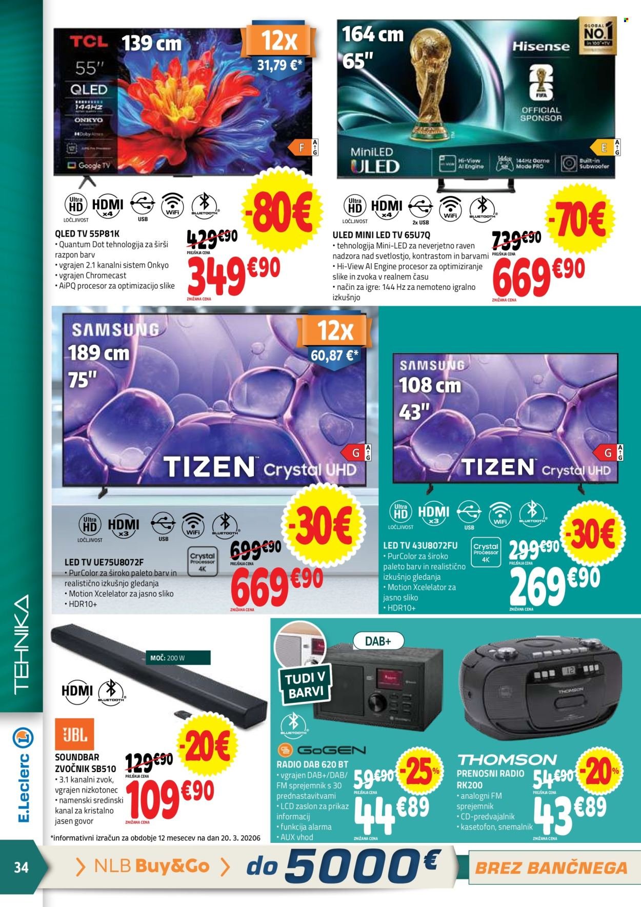 E.LECLERC katalog - Od srede, 1. 4. 2026 (2026-04-01 - 2026-04-11)