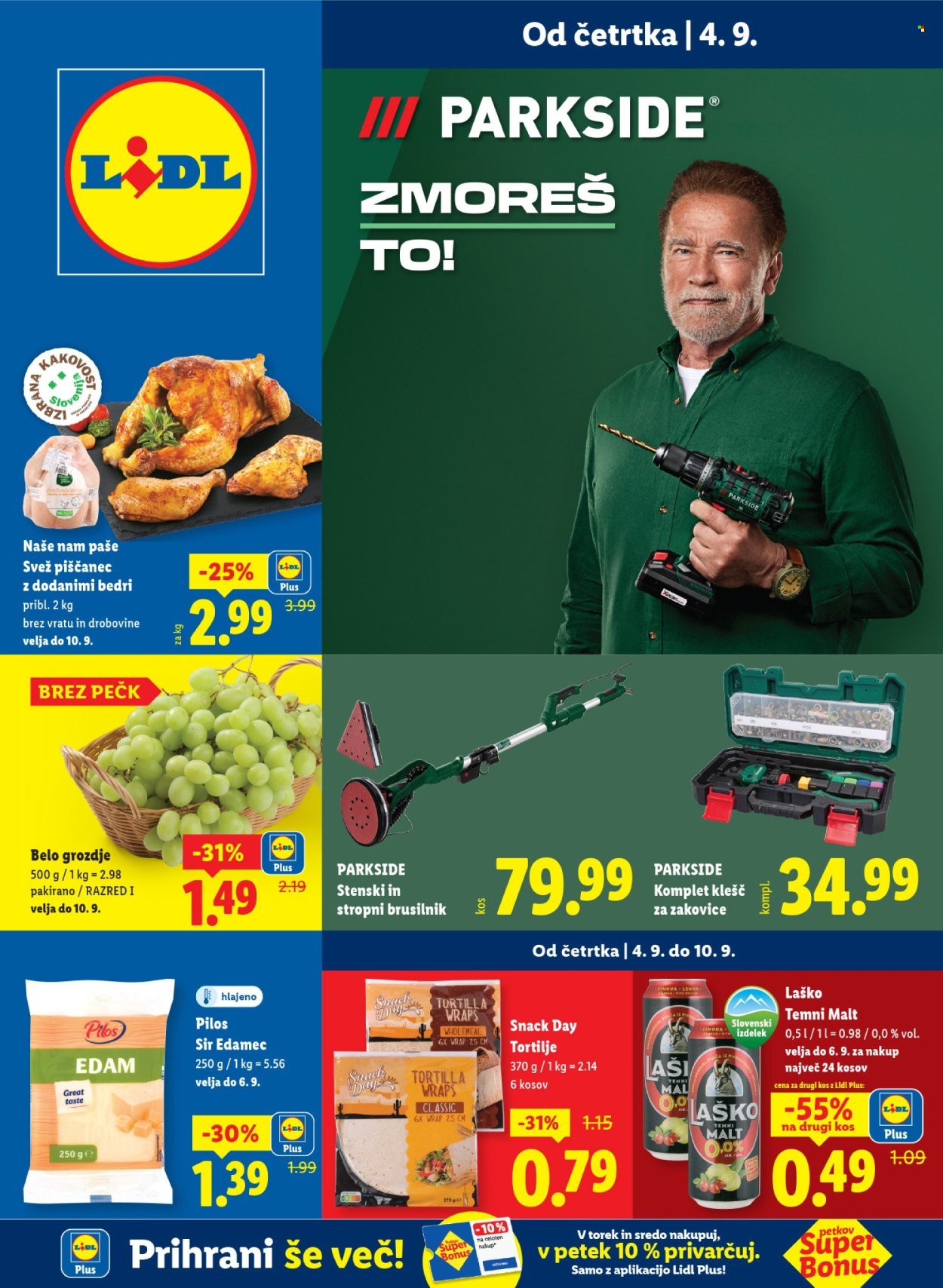 LIDL katalog - Od četrtka, 4. 9. 2025 (2025-09-04 - 2025-09-10)