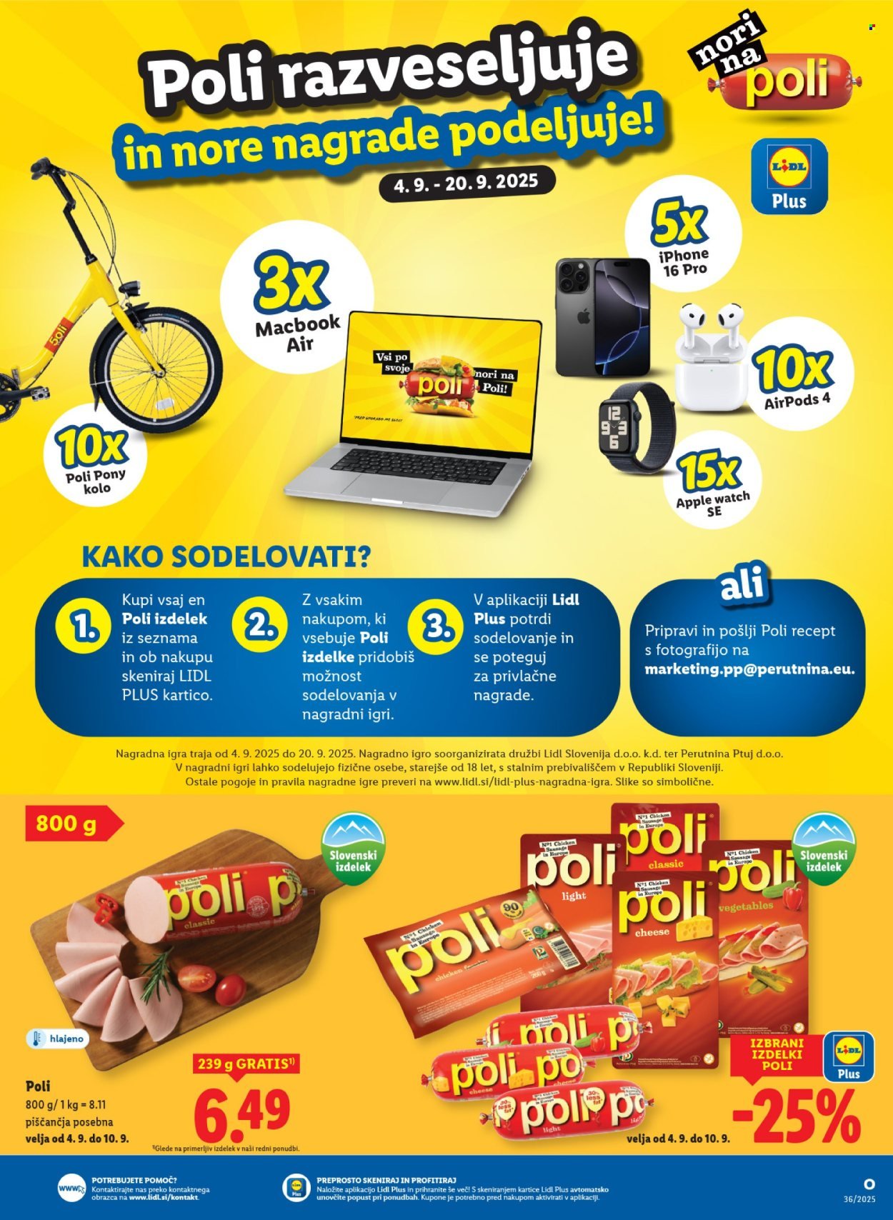 LIDL katalog - Od četrtka, 4. 9. 2025 (2025-09-04 - 2025-09-10)