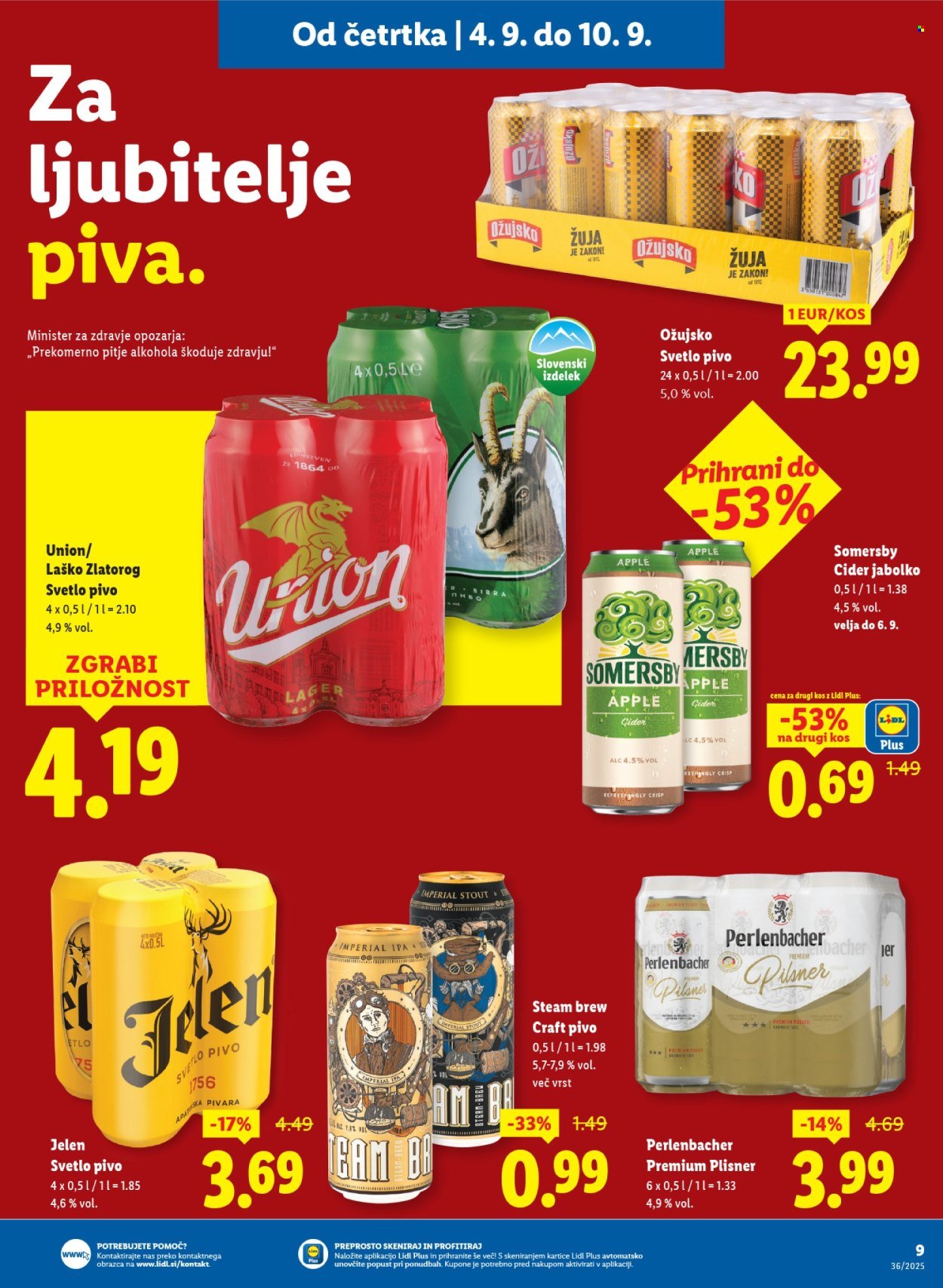 LIDL katalog - Od četrtka, 4. 9. 2025 (2025-09-04 - 2025-09-10)