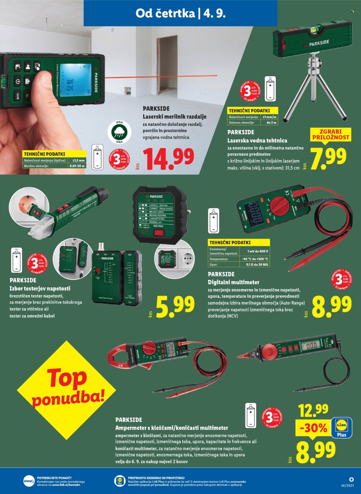 LIDL katalog - Od četrtka, 4. 9. 2025 (2025-09-04 - 2025-09-10)