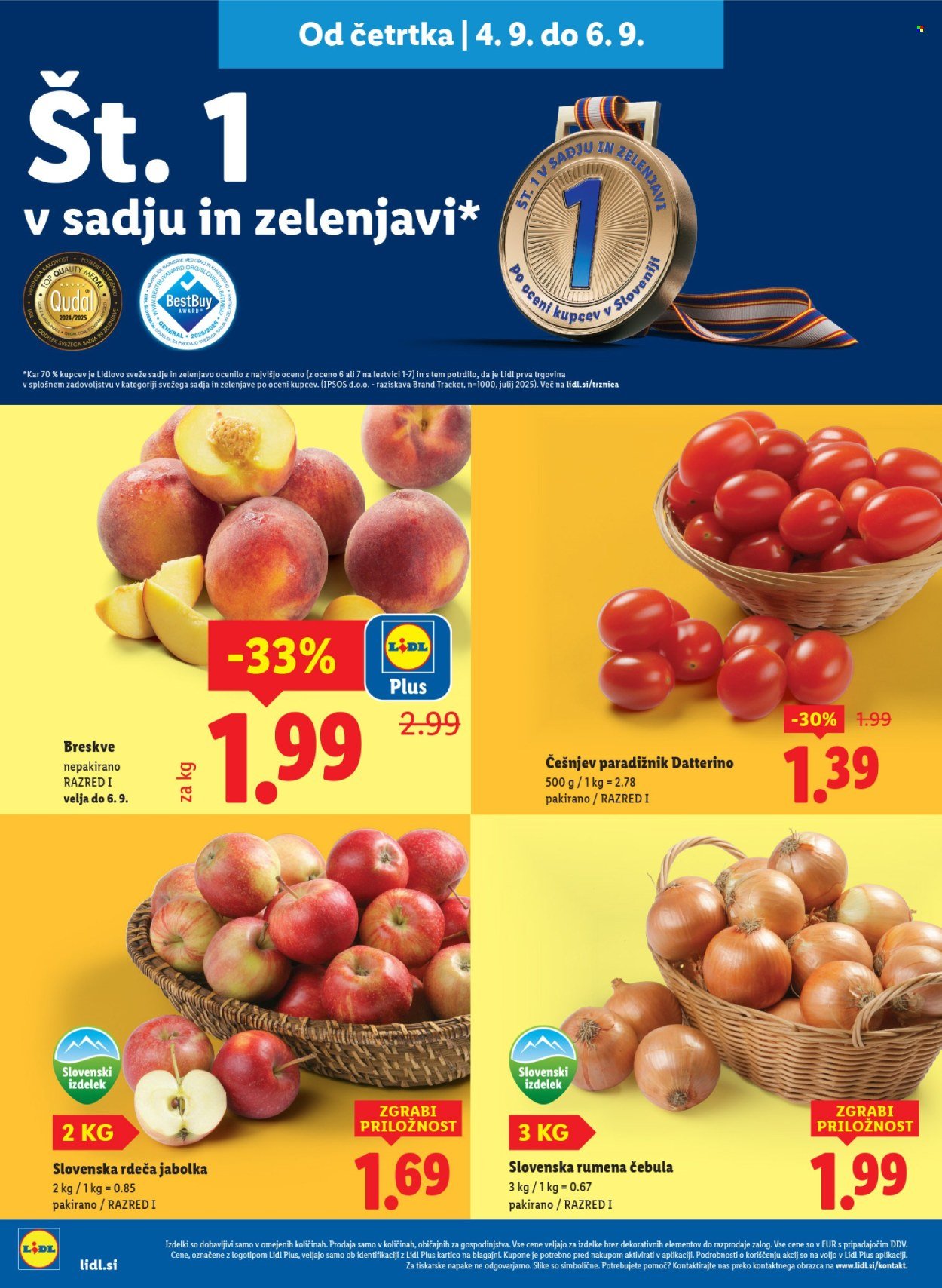 LIDL katalog - Od četrtka, 4. 9. 2025 (2025-09-04 - 2025-09-10)