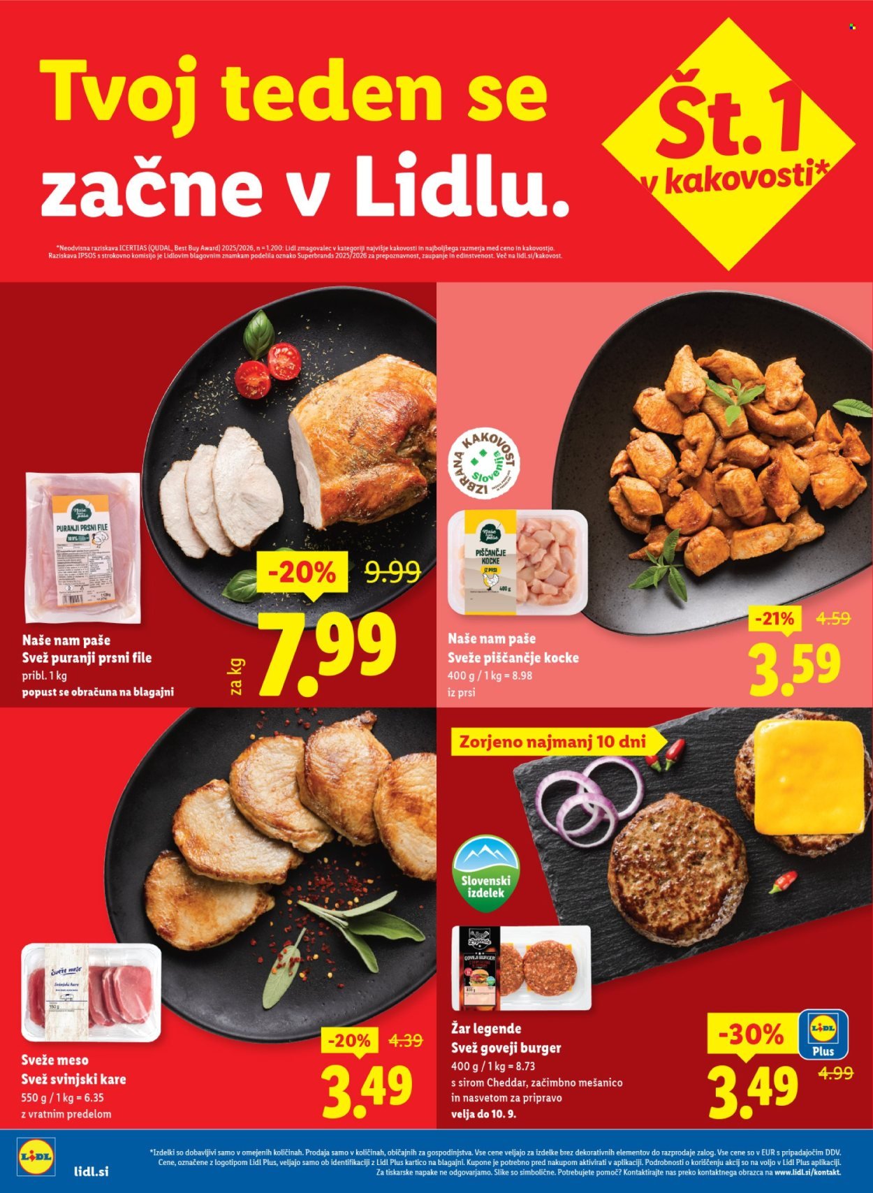 LIDL katalog - Od četrtka, 4. 9. 2025 (2025-09-04 - 2025-09-10)