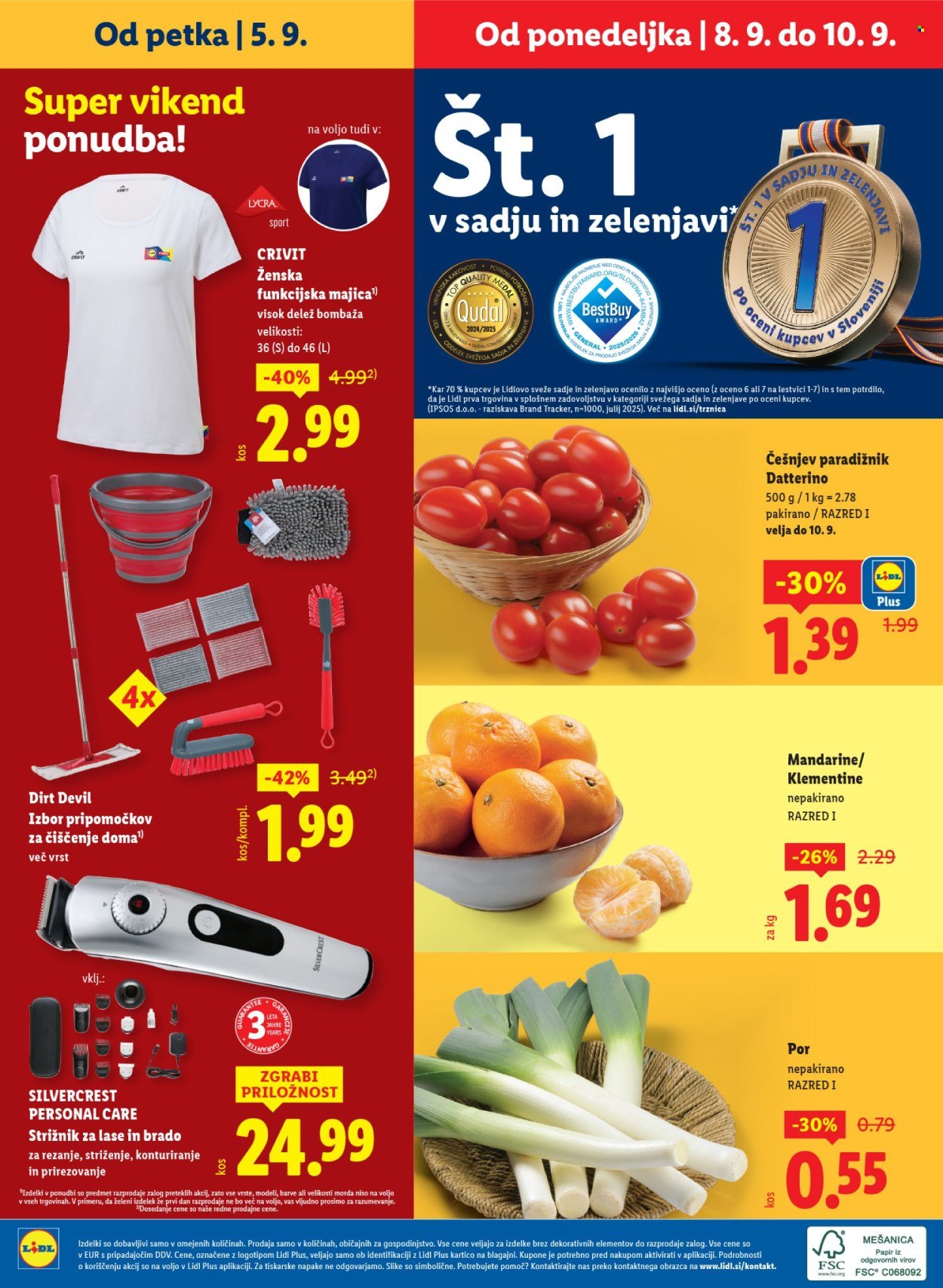 LIDL katalog - Od četrtka, 4. 9. 2025 (2025-09-04 - 2025-09-10)