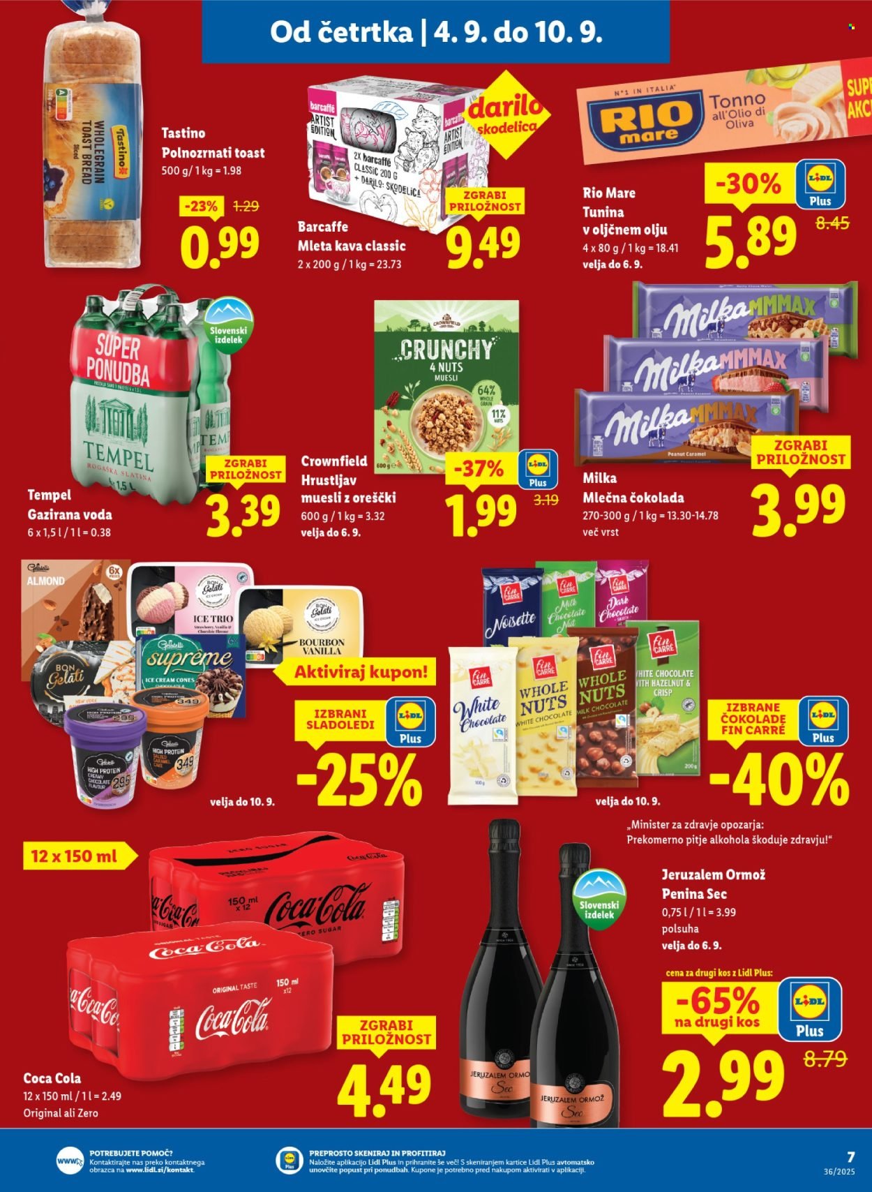 LIDL katalog - Od četrtka, 4. 9. 2025 (2025-09-04 - 2025-09-10)