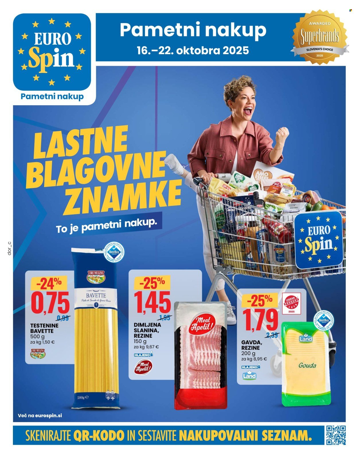 EUROSPIN katalog - Lastne blagovne znamke (2025-10-16 - 2025-10-22)