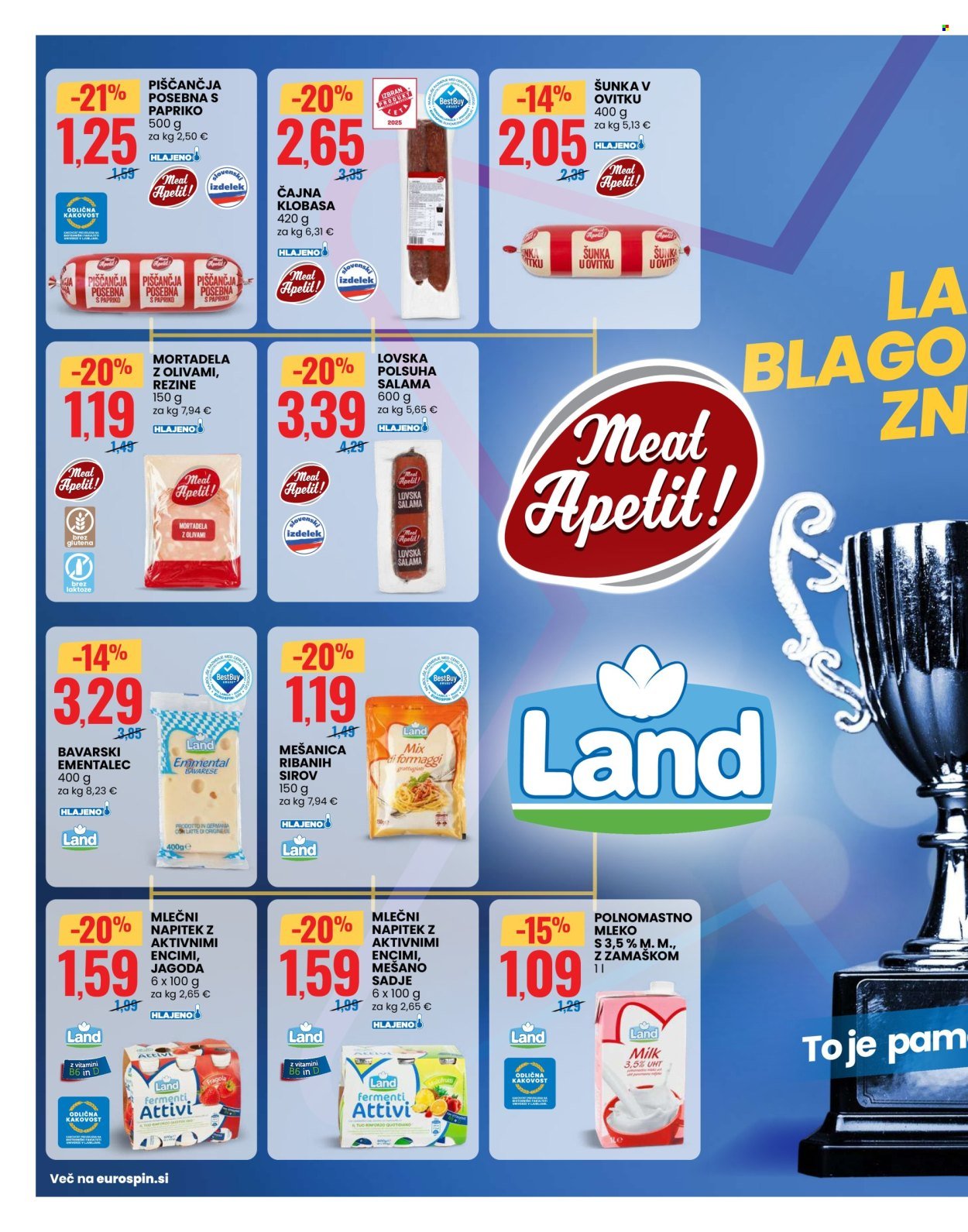 EUROSPIN katalog - Lastne blagovne znamke (2025-10-16 - 2025-10-22)