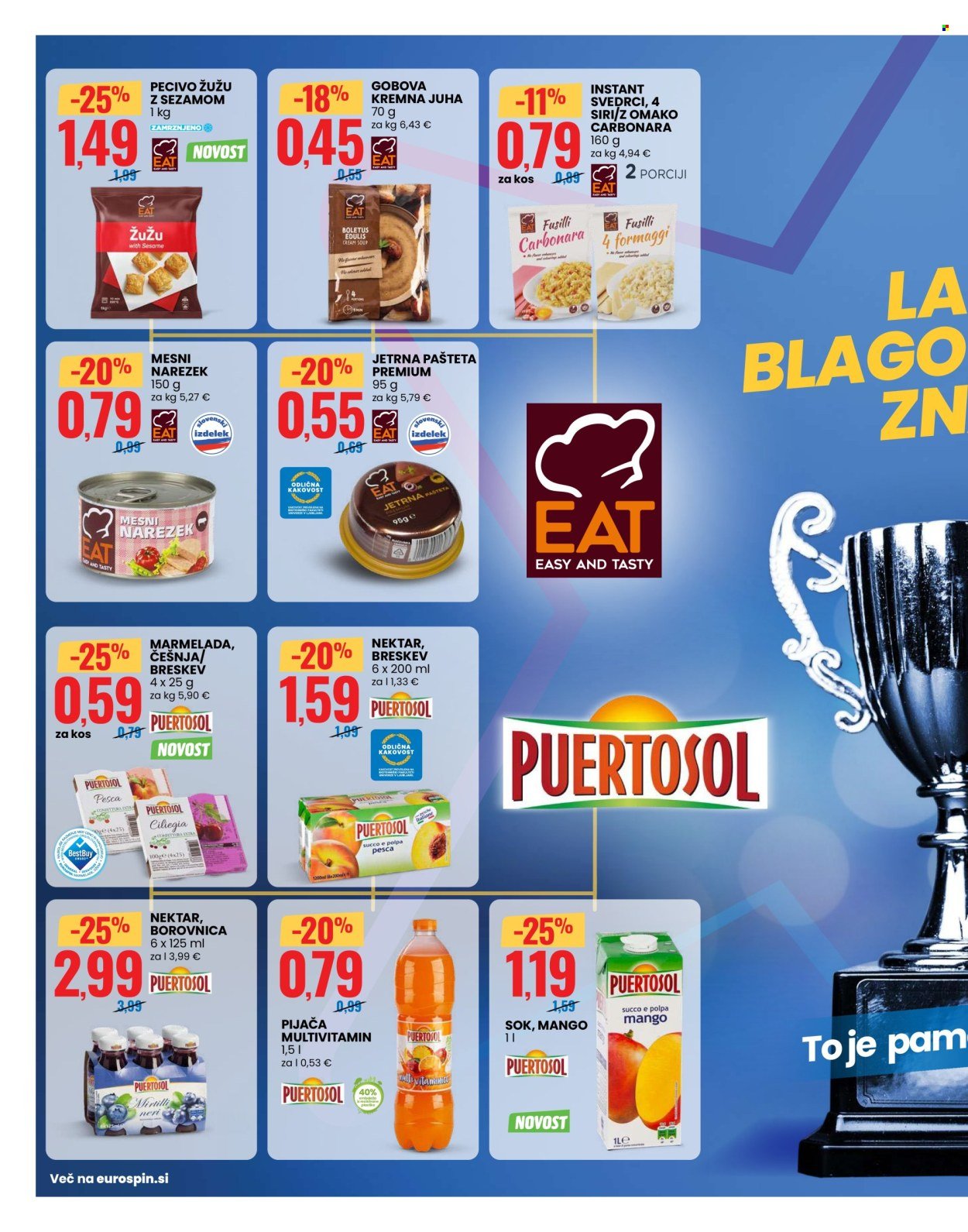 EUROSPIN katalog - Lastne blagovne znamke (2025-10-16 - 2025-10-22)