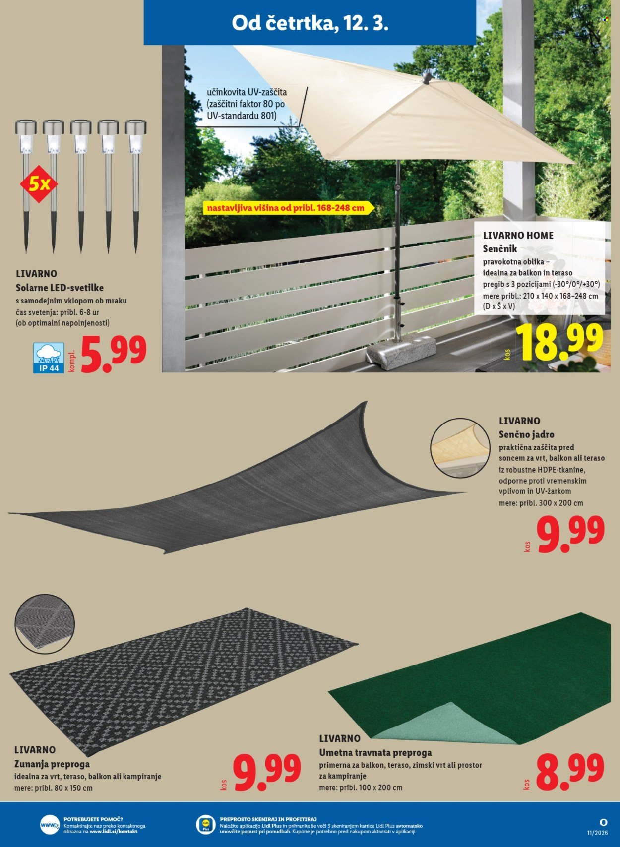 LIDL katalog - Od četrtka, 12. 3. 2026 (2026-03-12 - 2026-03-18)