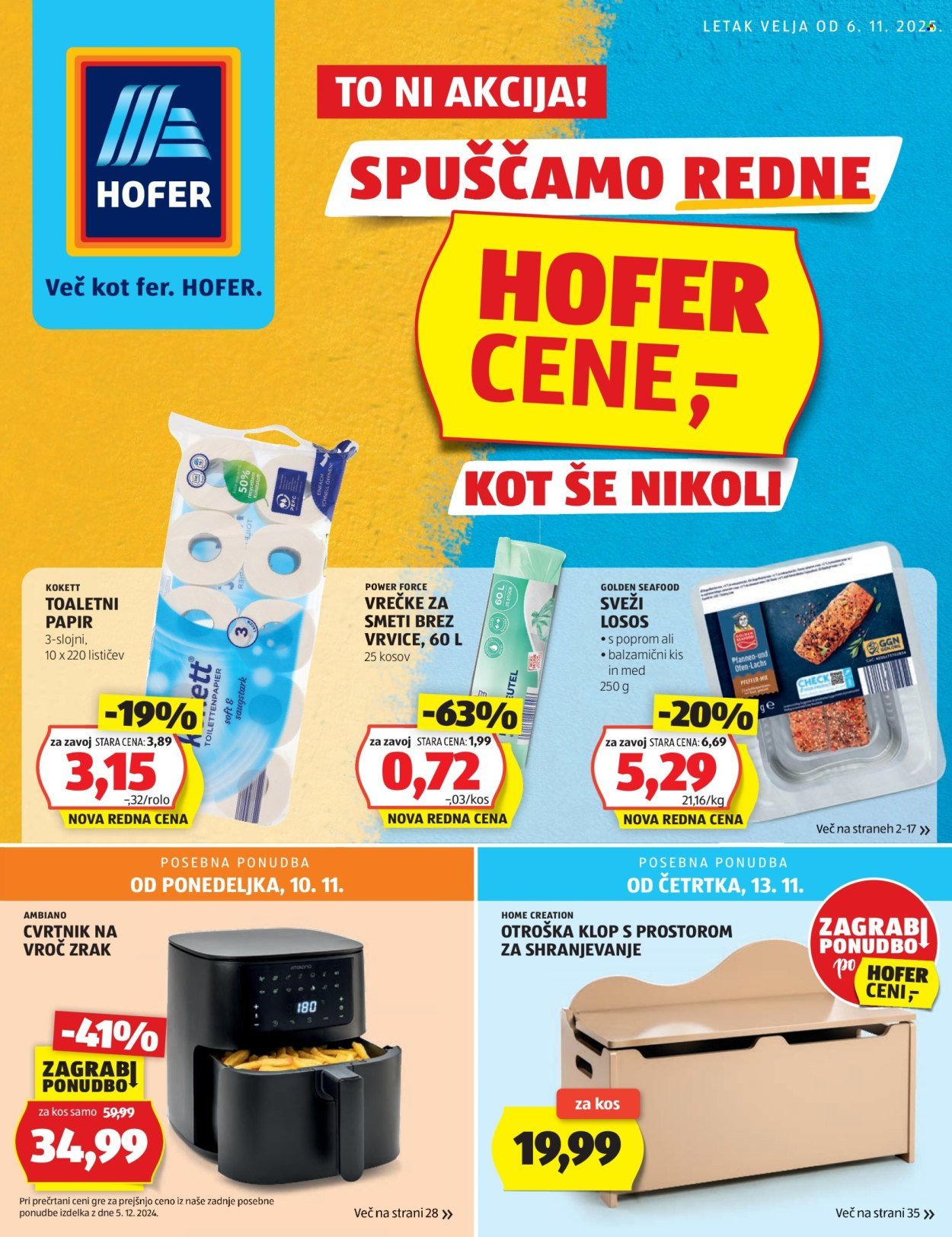 HOFER katalog - Od četrtka, 6. 11. 2025 (2025-11-06 - 2025-11-15)