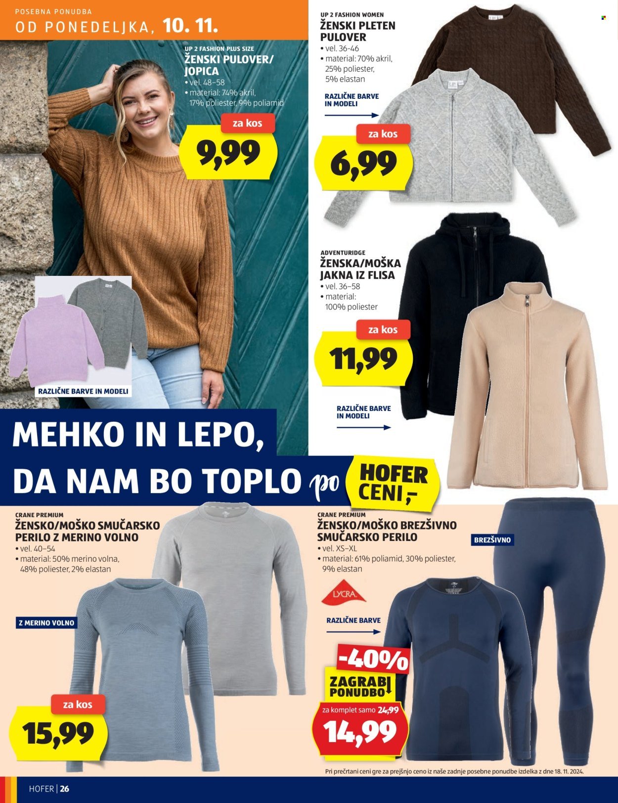 HOFER katalog - Od četrtka, 6. 11. 2025 (2025-11-06 - 2025-11-15)