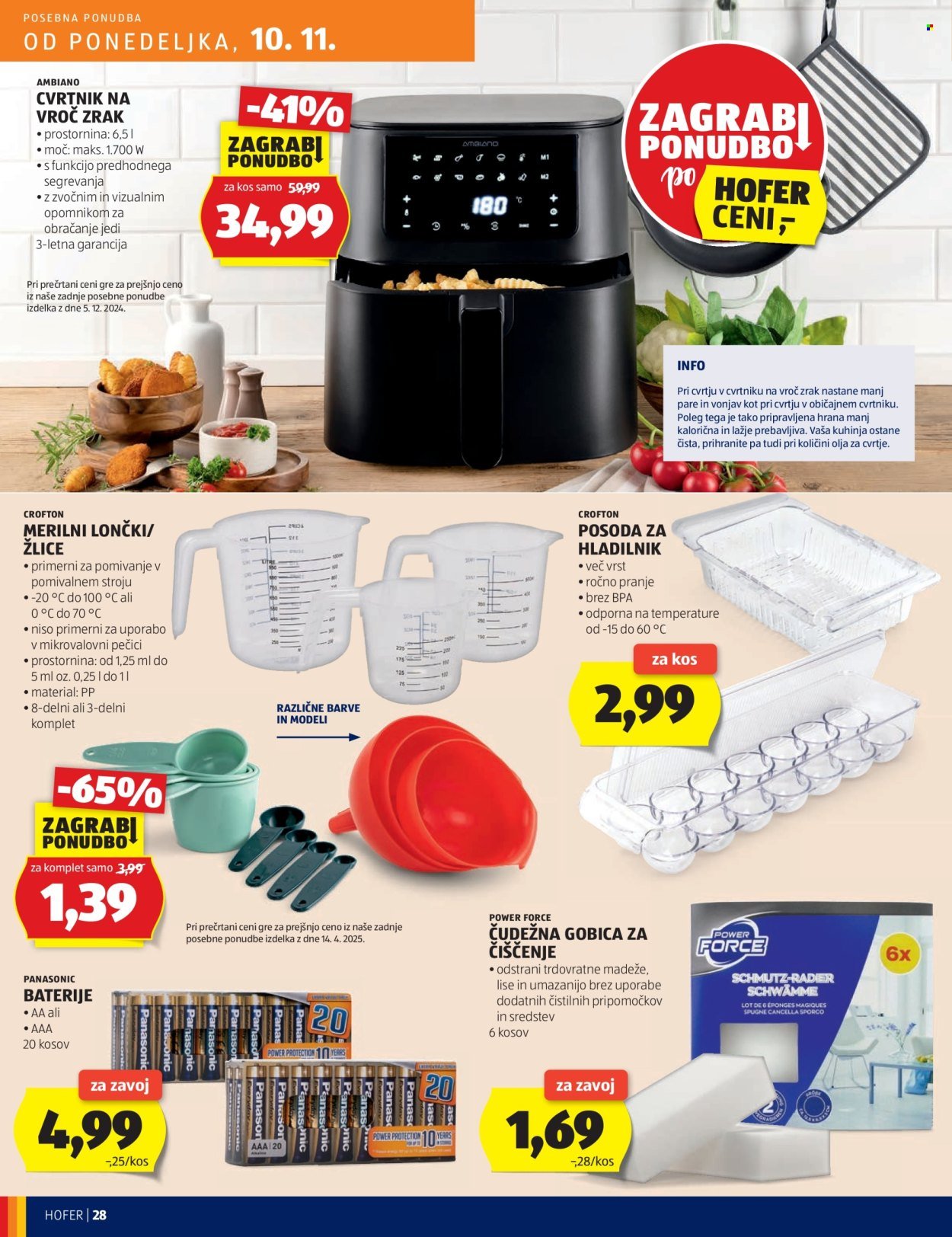 HOFER katalog - Od četrtka, 6. 11. 2025 (2025-11-06 - 2025-11-15)