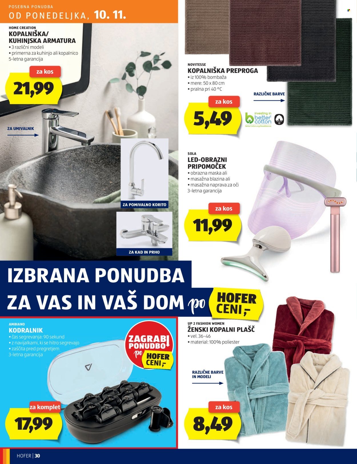 HOFER katalog - Od četrtka, 6. 11. 2025 (2025-11-06 - 2025-11-15)