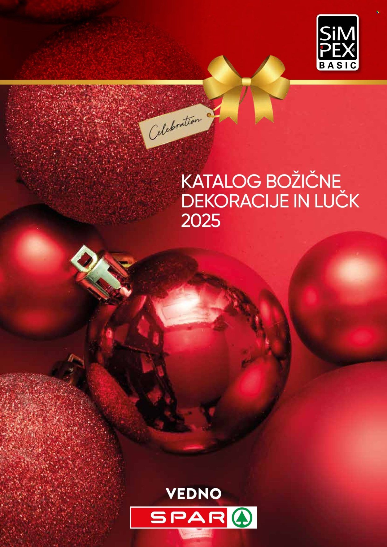 SPAR katalog - Simpex katalog božične dekoracije in lučk 2025 (2025-12-02)