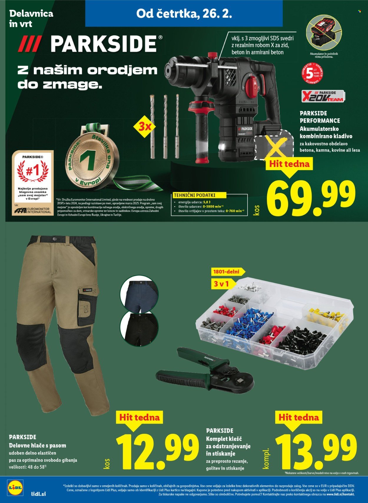 LIDL katalog - Od četrtka, 26. 2. 2026 (2026-02-26 - 2026-03-04)