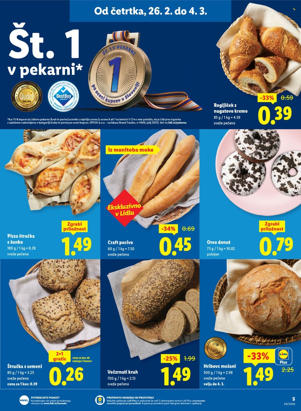 LIDL katalog - Od četrtka, 26. 2. 2026 (2026-02-26 - 2026-03-04)