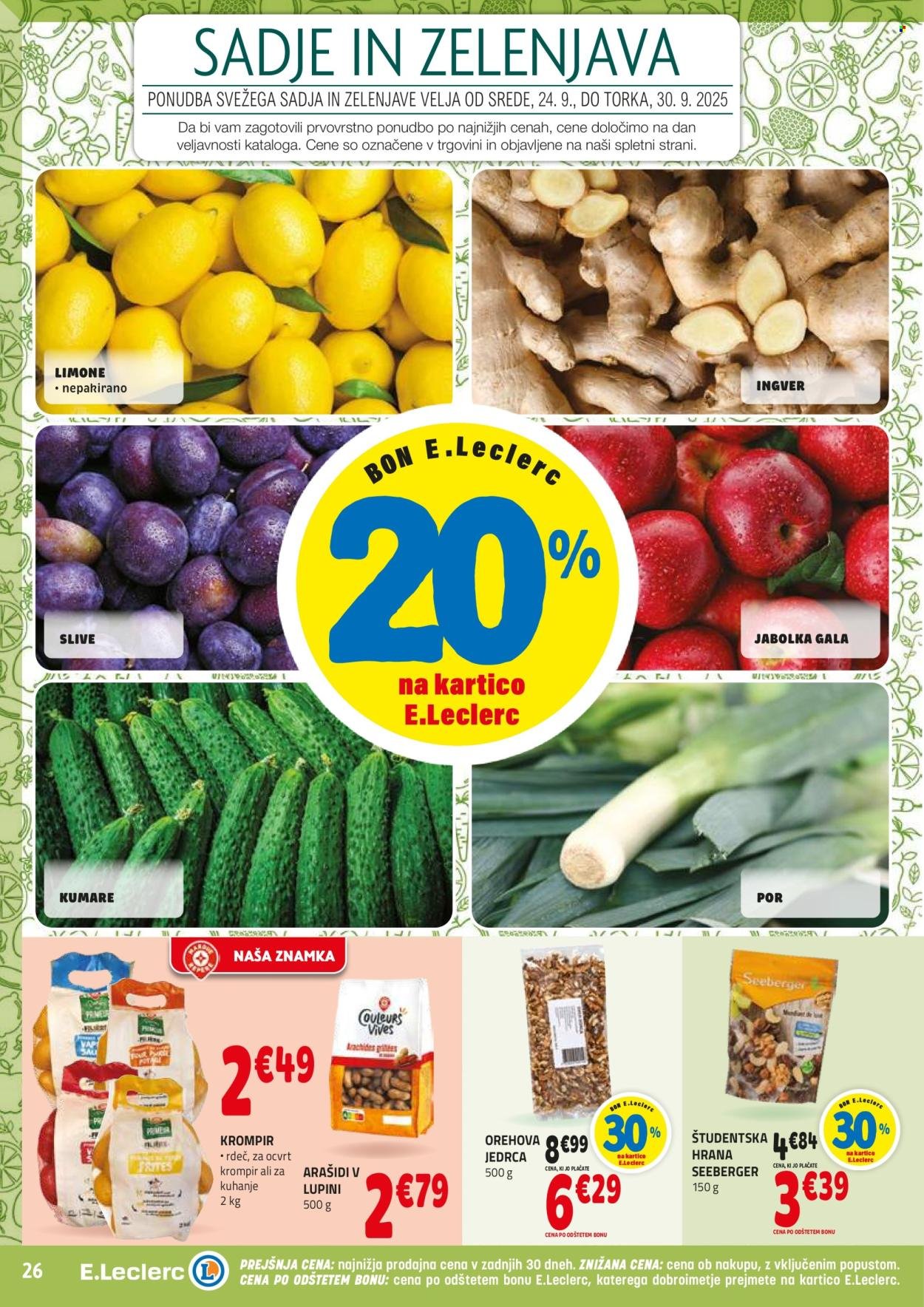 E.LECLERC katalog - Od srede, 24. 9. 2025 (2025-09-24 - 2025-10-04)